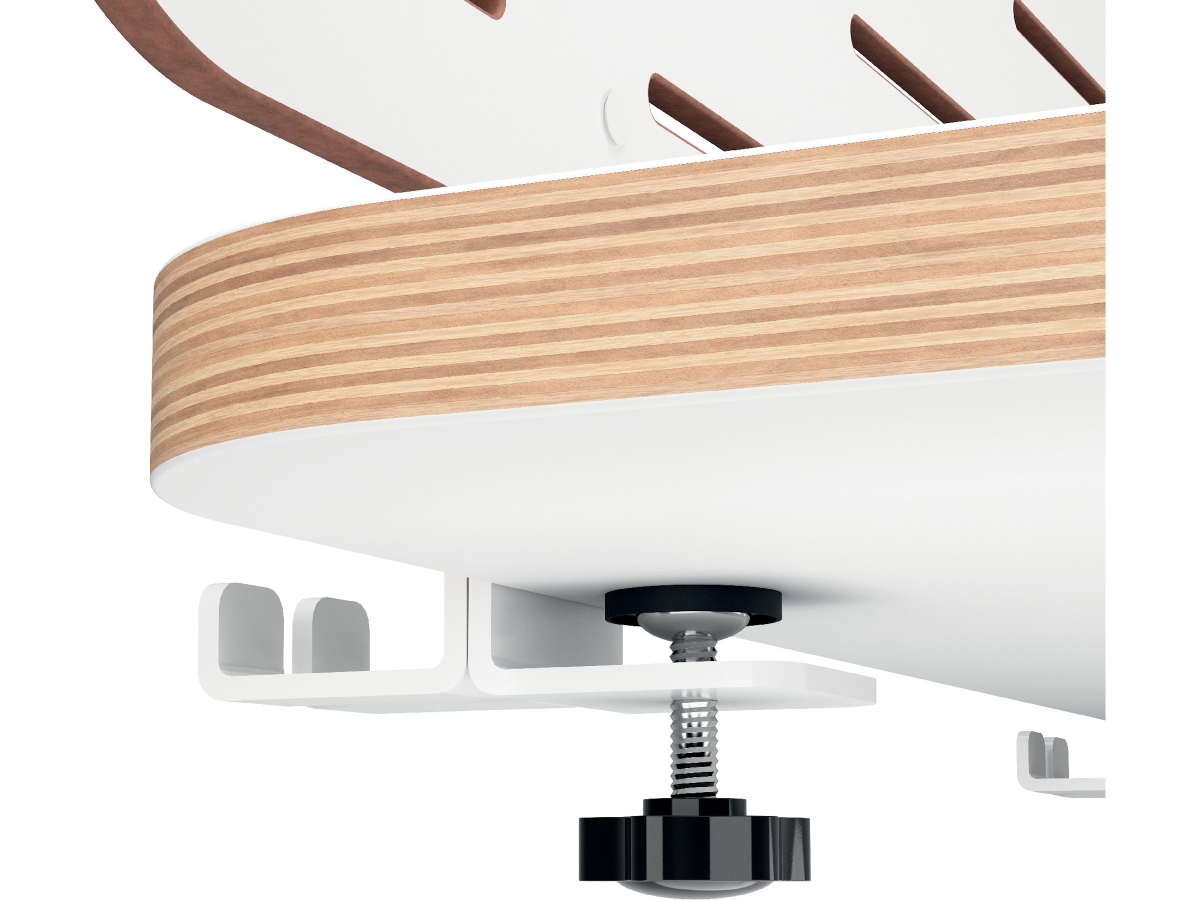 Leitz Ergo Pegboard Organiseringstavle med laptop holder, 80x25 cm Opbevaring & organisering