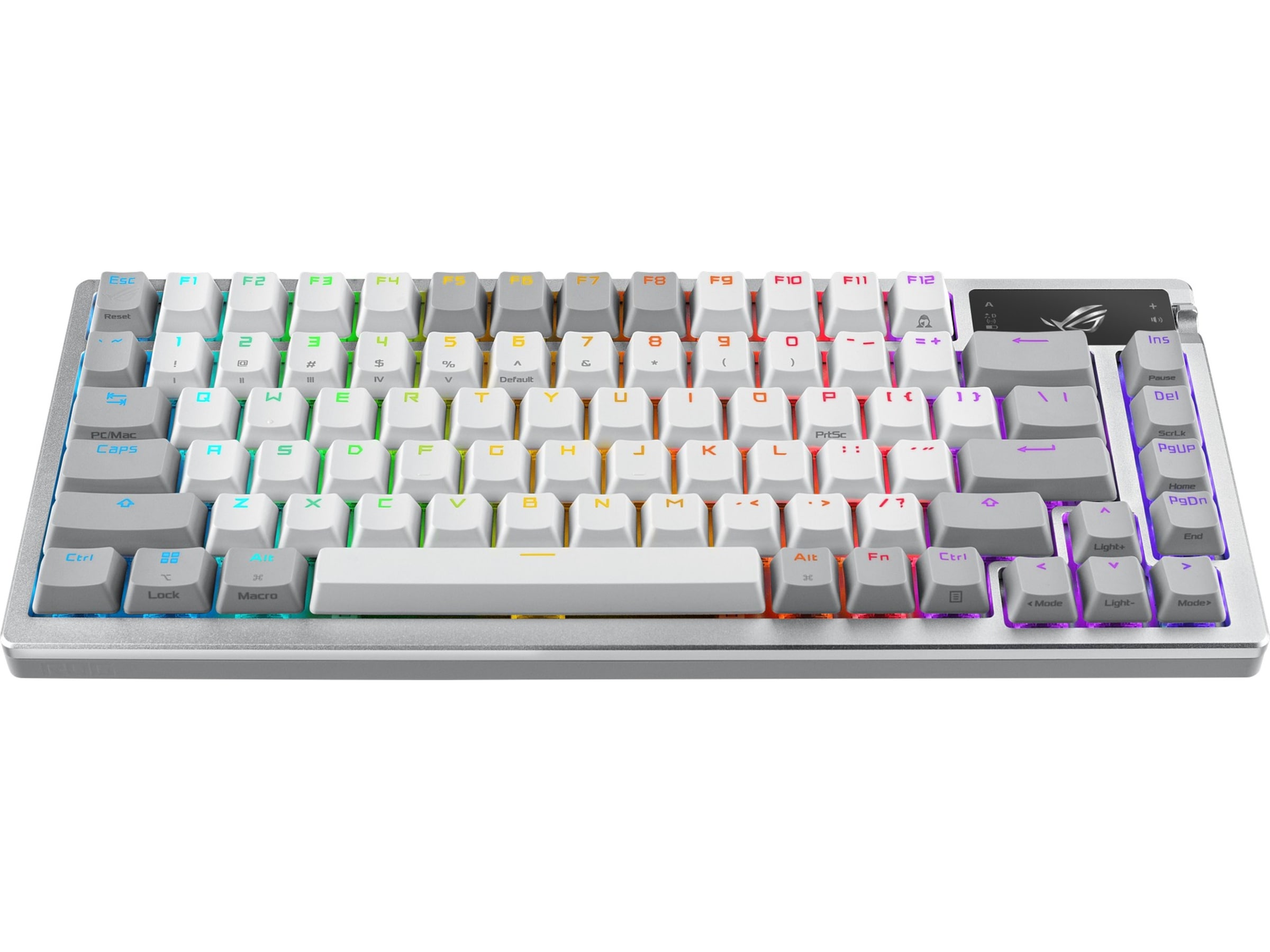 ASUS ROG Azoth Trådløs DIY Gamingtastatur (hvid) Gamingkeyboard