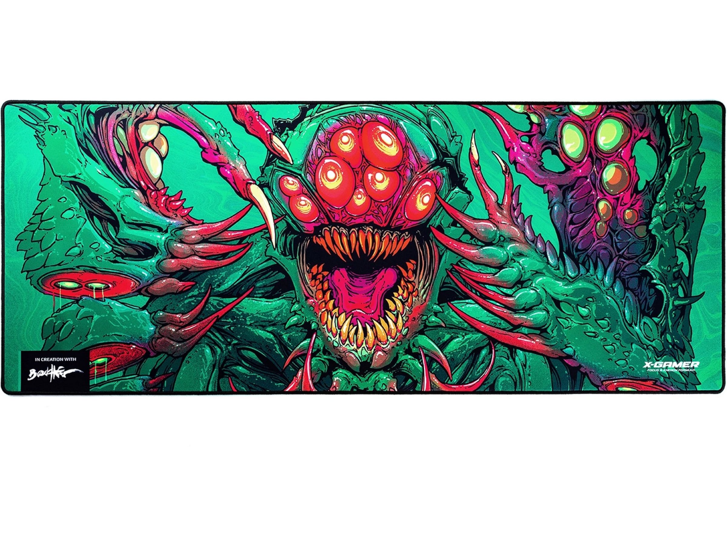 X-GAMER Gavial XXL Musemåtte Gamingmusemåtte