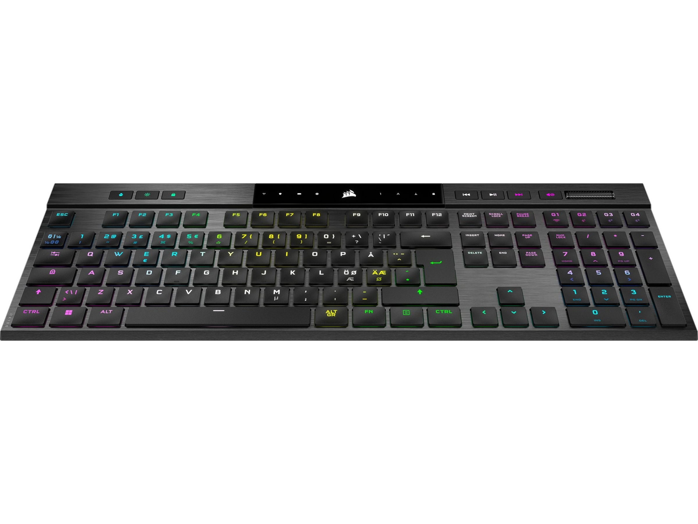 Corsair K100 Air Trådløst Gaming Tastatur RGB (sort) Gamingkeyboard