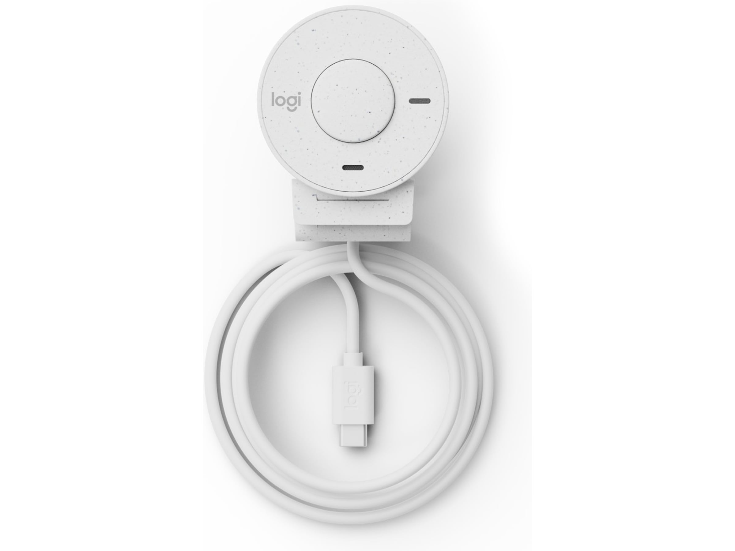 Logitech Brio 300 Full HD webkamera (råhvid) Webkameraer