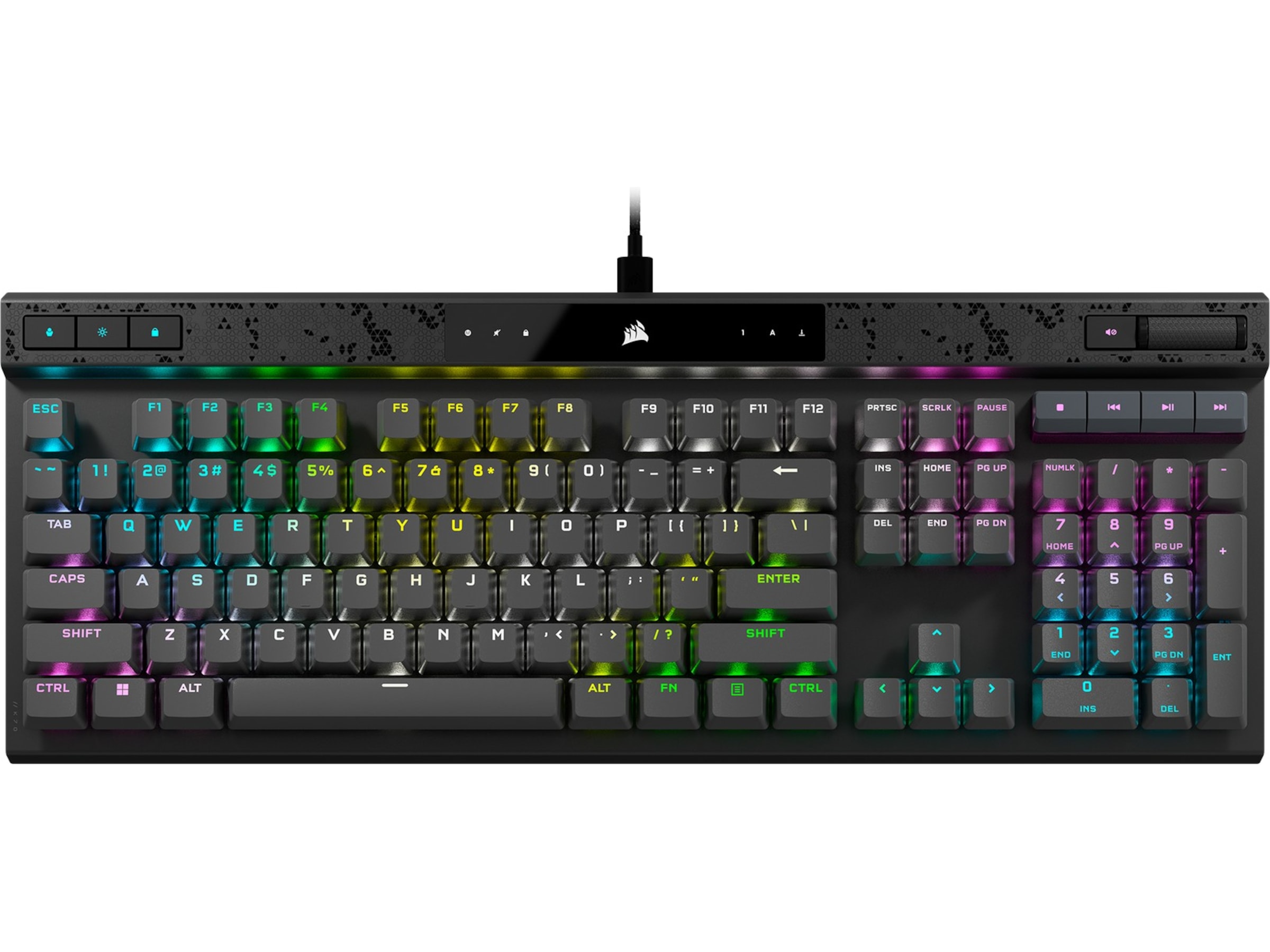 Corsair K70 MAX RGB Gaming Tastatur (sort) Gamingkeyboard