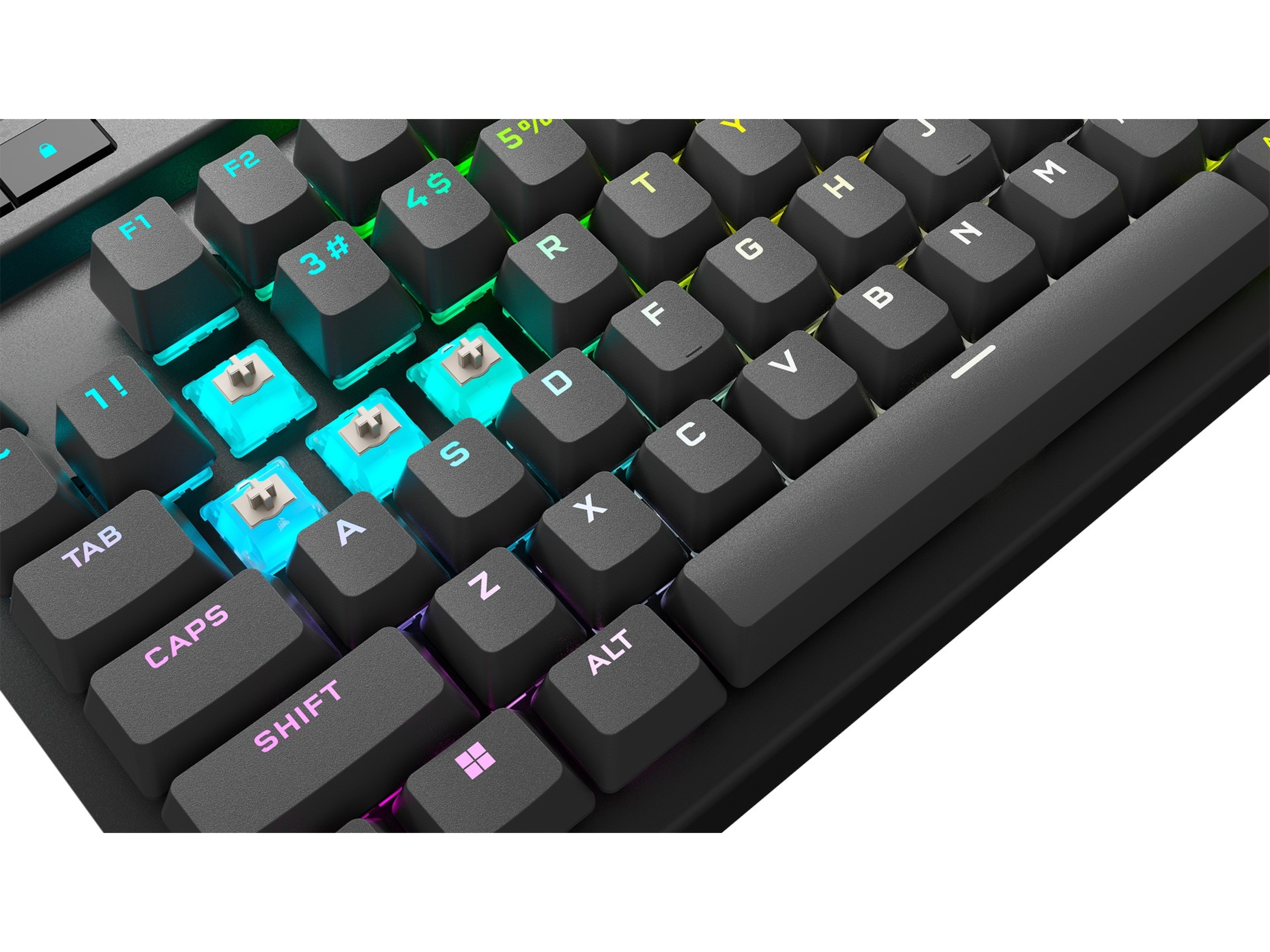 Corsair K70 MAX RGB Gaming Tastatur (sort) Gamingkeyboard