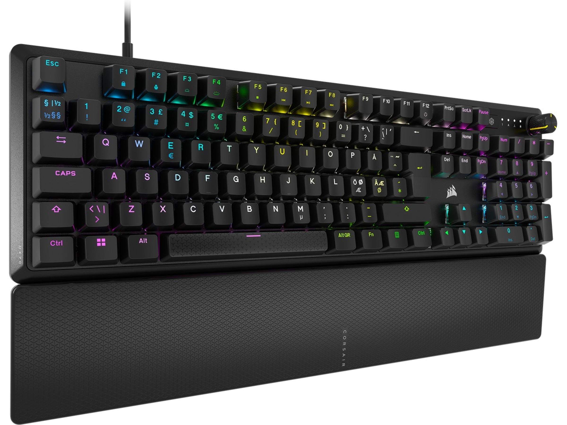 Corsair K70 Core RGB gamingtastatur (sort) Gamingkeyboard