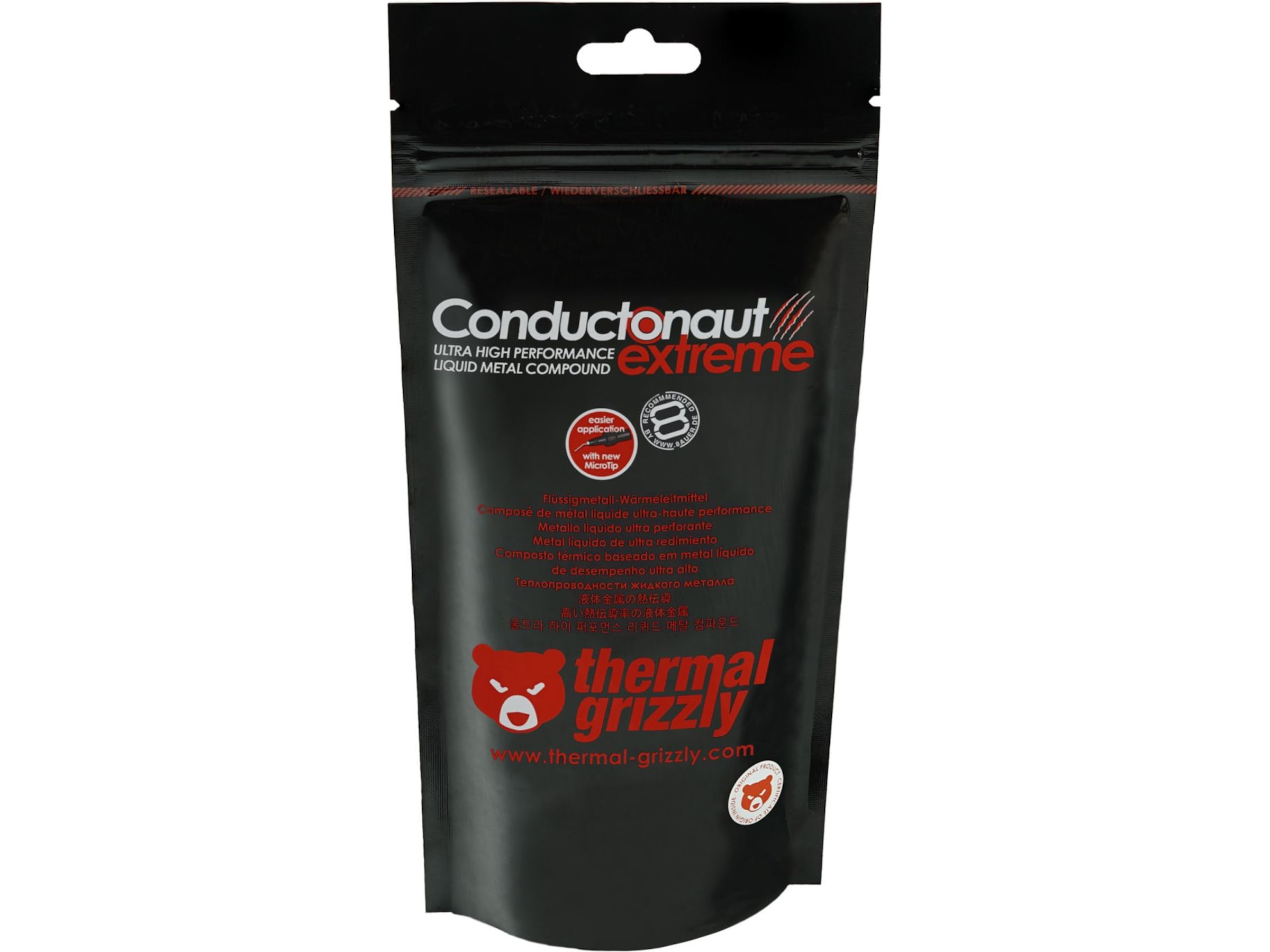 Thermal Grizzly Conductonaut Extreme 1g Kølende Pasta Kølepasta