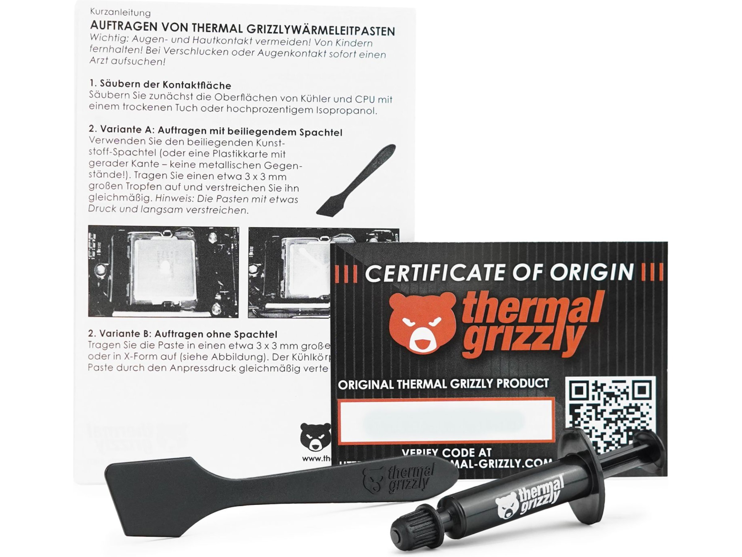 Thermal Grizzly Aeronaut 1g Kølende pasta Kølepasta