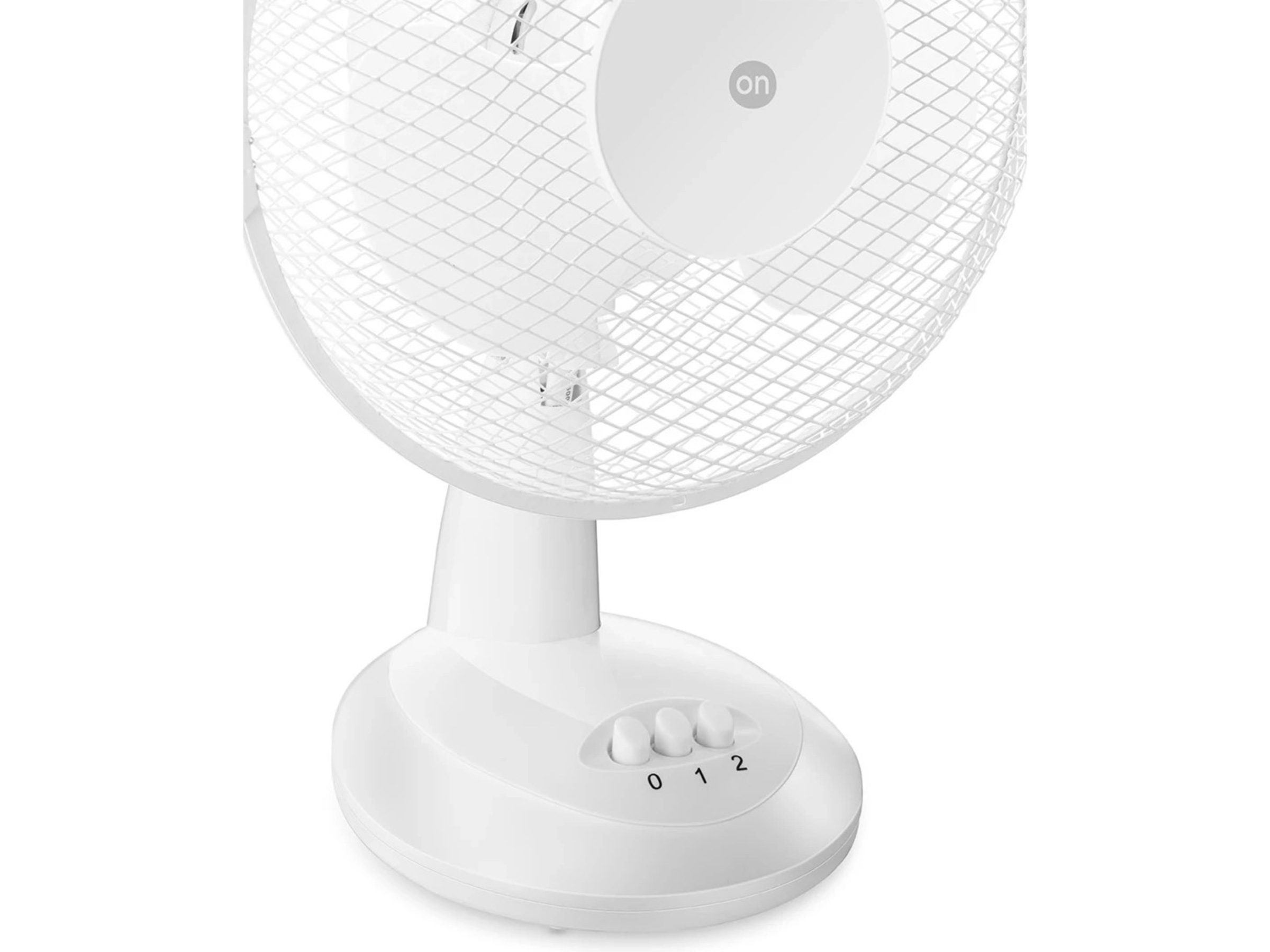 ON bordventilator (hvid) Ventilatorer og varmluftovne