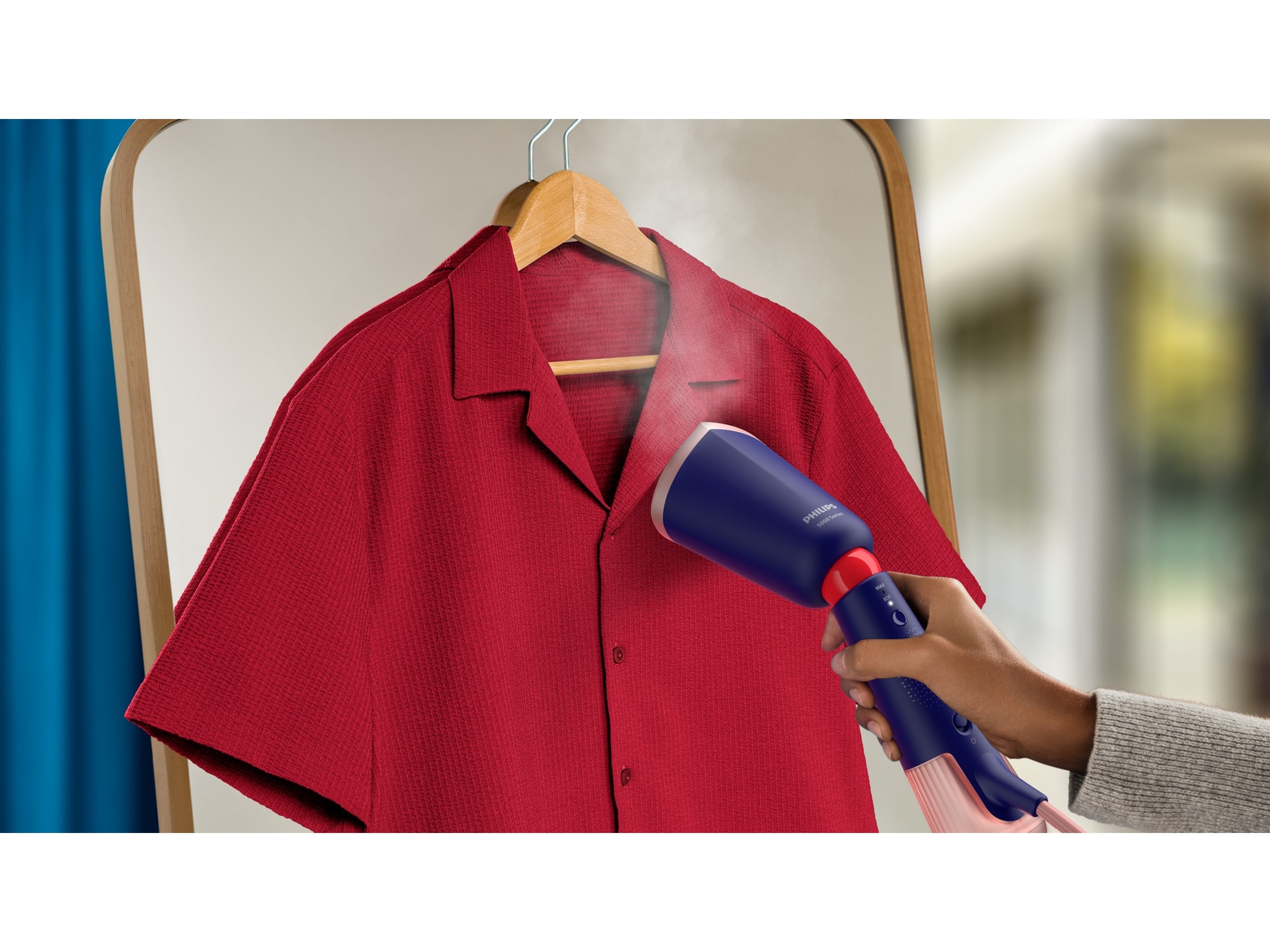 Philips 5000 Series STH5030/20 Håndholdt tøjdamper (blå) Tøjdampere