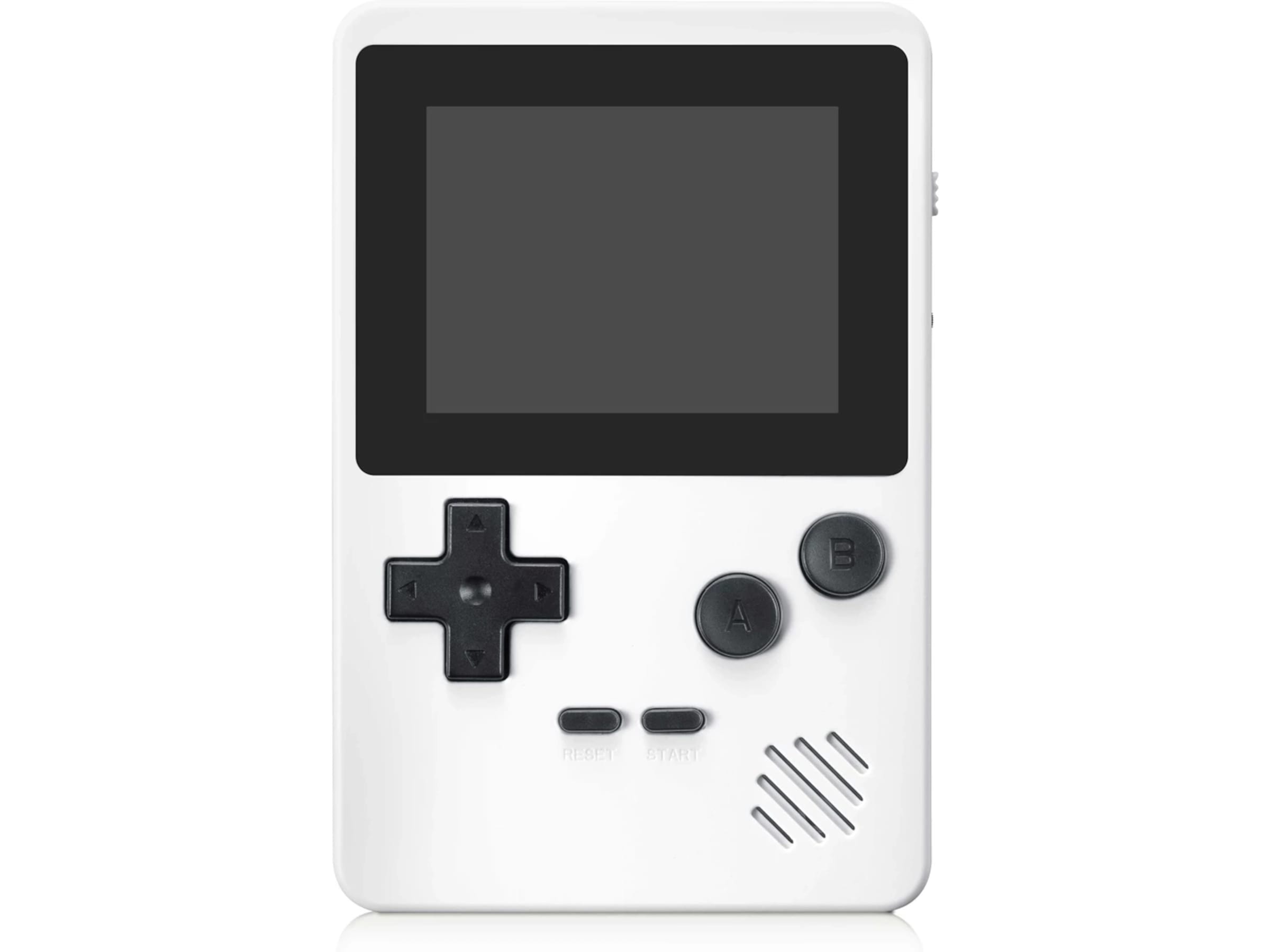 Gaming Tech CT-885 8-bit bærbar spillekonsol (hvid) Håndholdte spillekonsoller