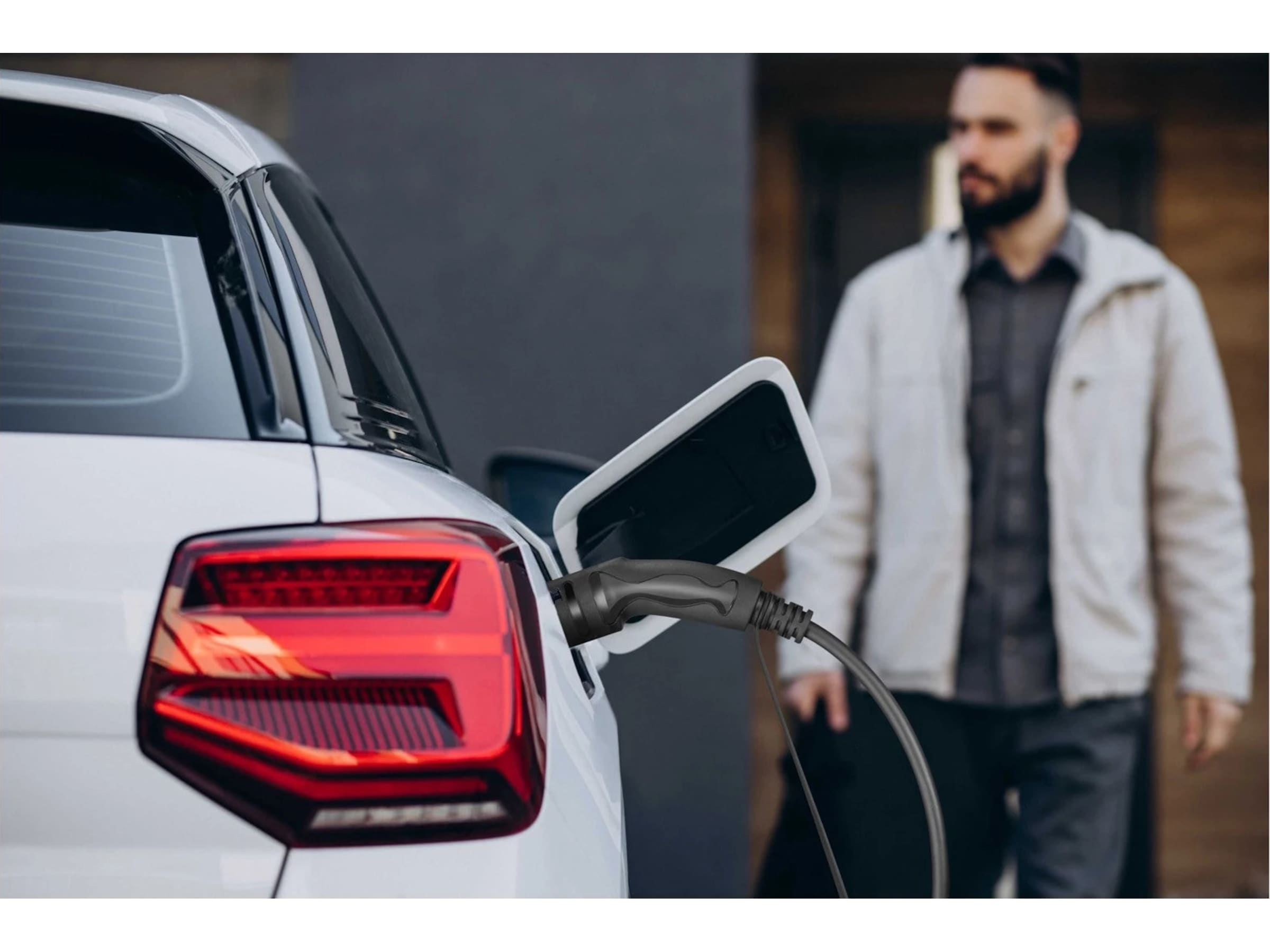 EV-Charge 2000 Ladekabel 11 kW 7 m kabel Elektriske bil opladerkabler