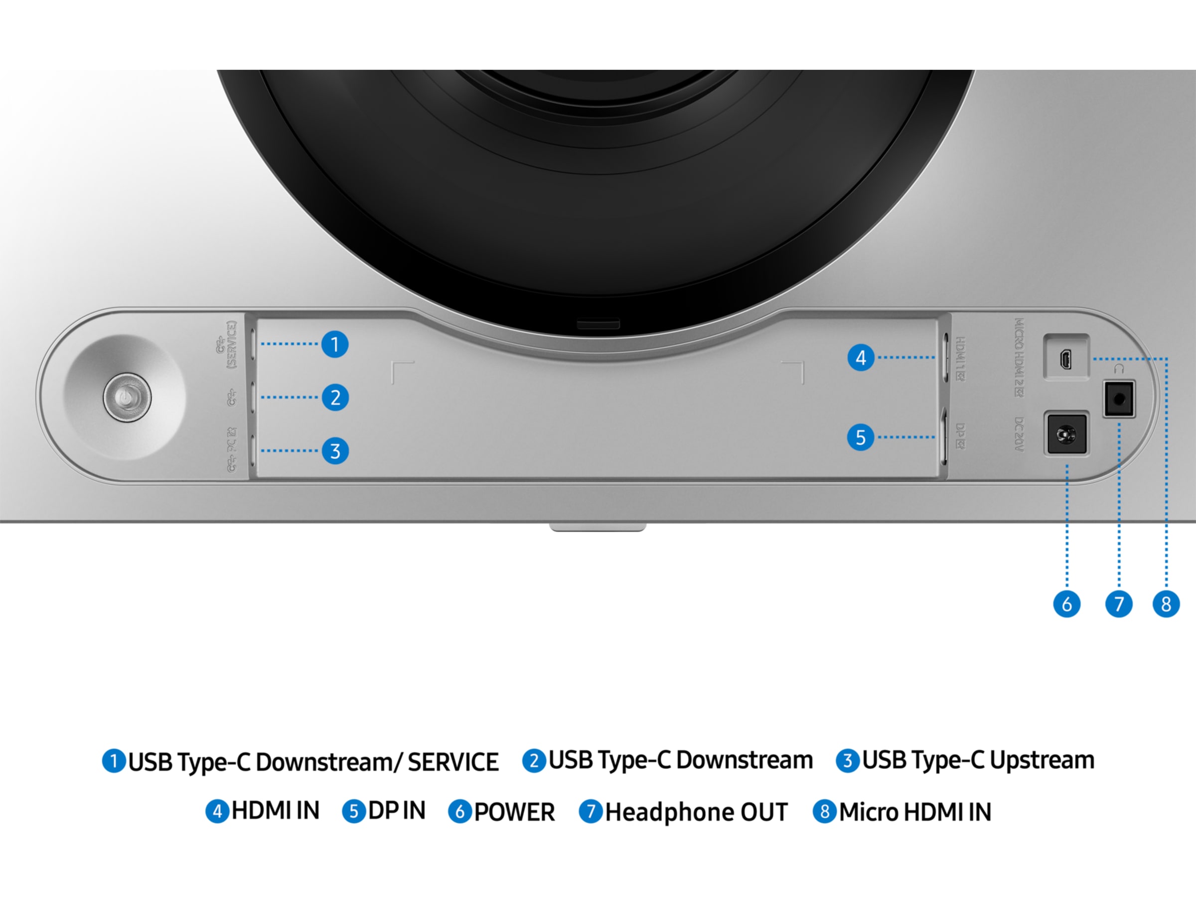 Samsung 49" Odyssey G9 curved gamingskærm 49DG912 Gamingskærme