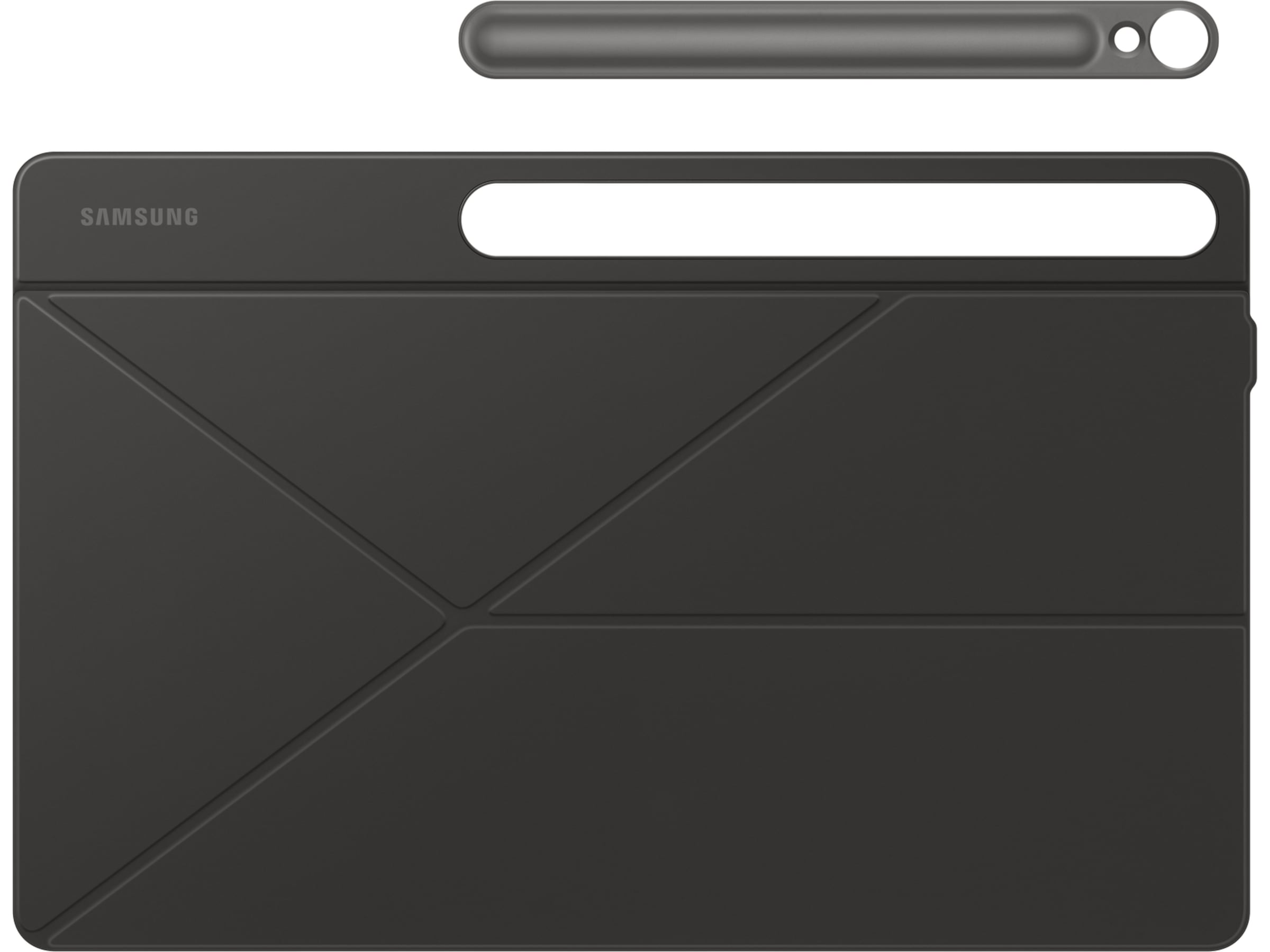 Samsung Galaxy Tab S10 FE+ Smart Book Cover (sort) Cover til tablet