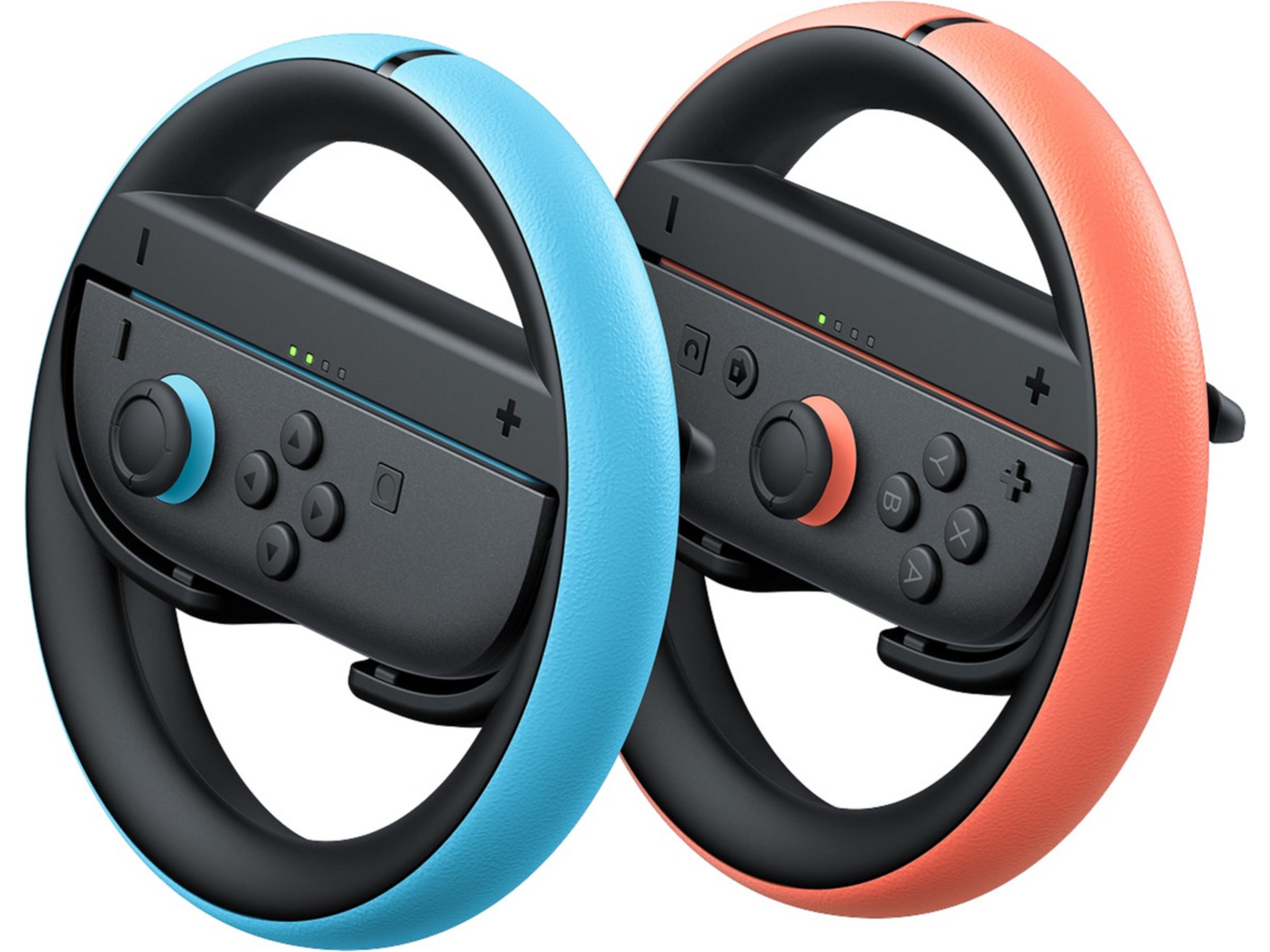 Nintendo Switch 2 Joy-Con 2 Wheel Pair (light blue/light red) Tilbehør til spilkonsoller