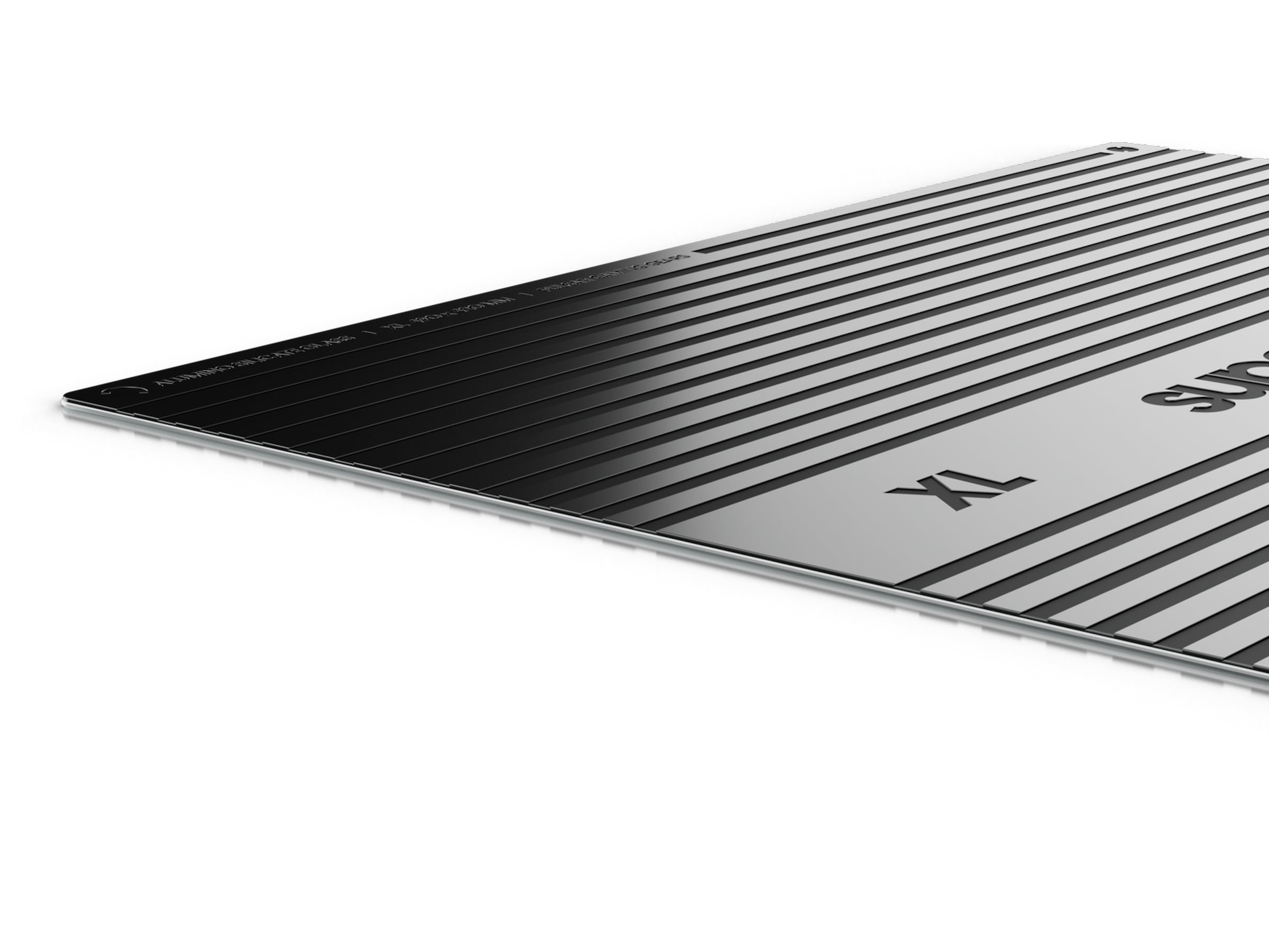 Pulsar Superglide Glass Musemåtte XL (hvidt) Gamingmusemåtte