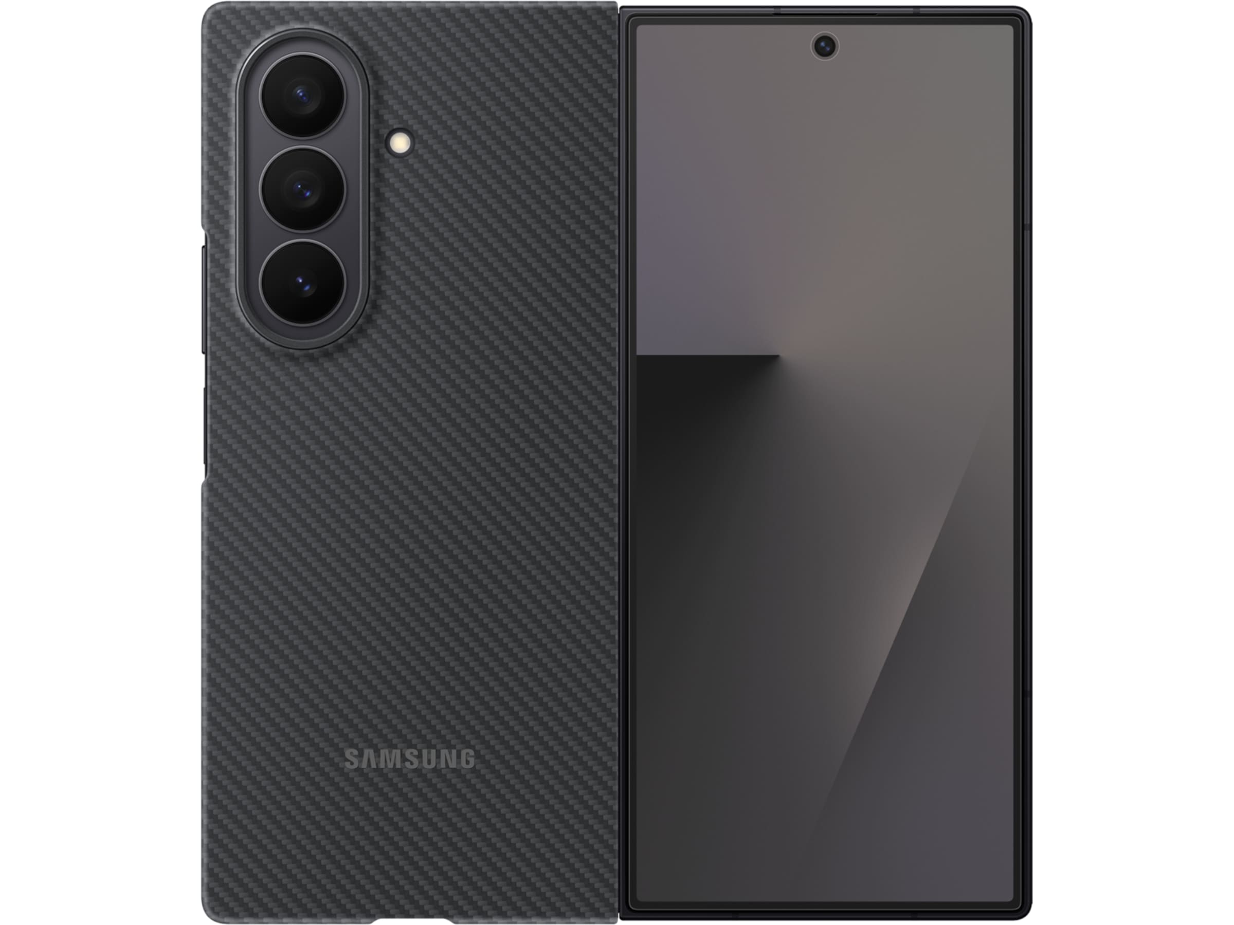 Samsung Galaxy Z Fold7 Carbon Shield Case (black) Mobilcover