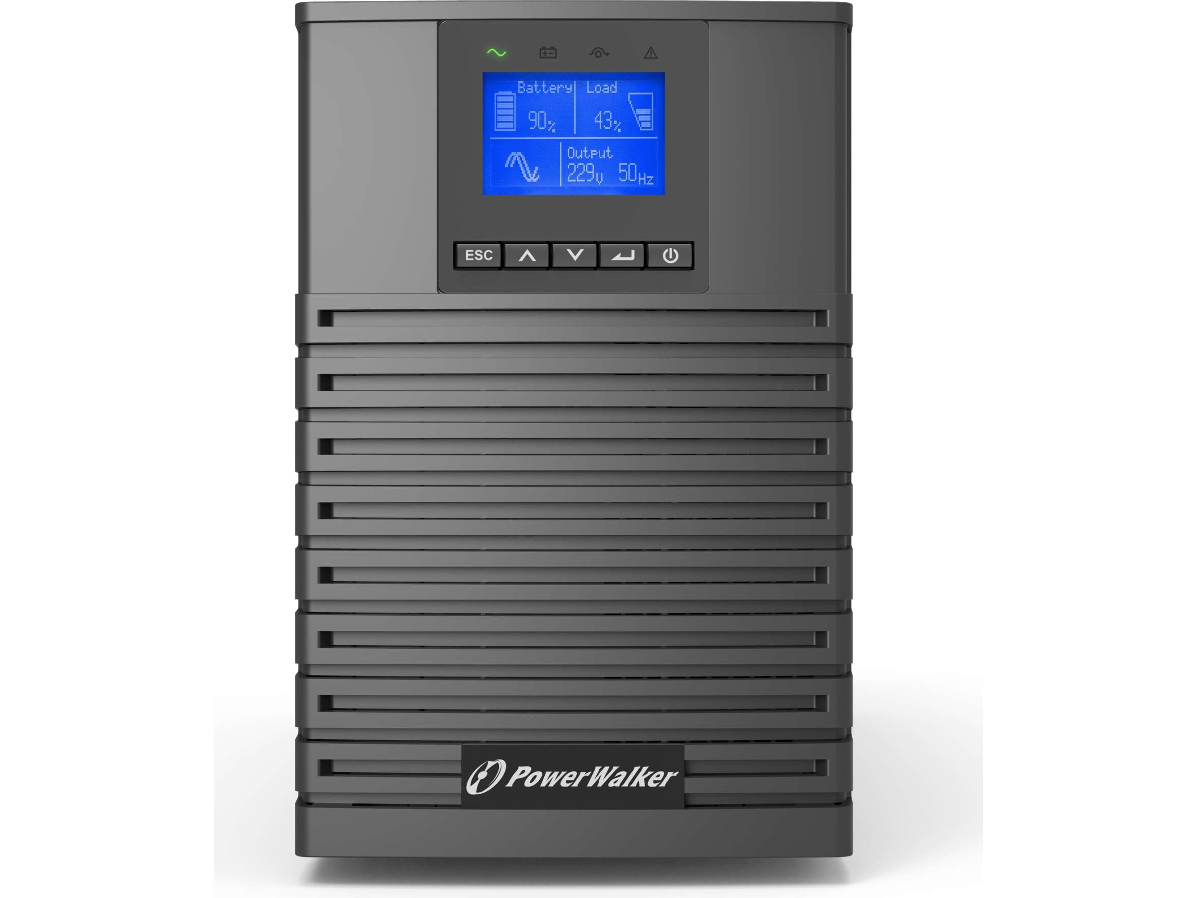 BlueWalker PowerWalker VFI 1500 ICT IoT UPS og UPS-batteri
