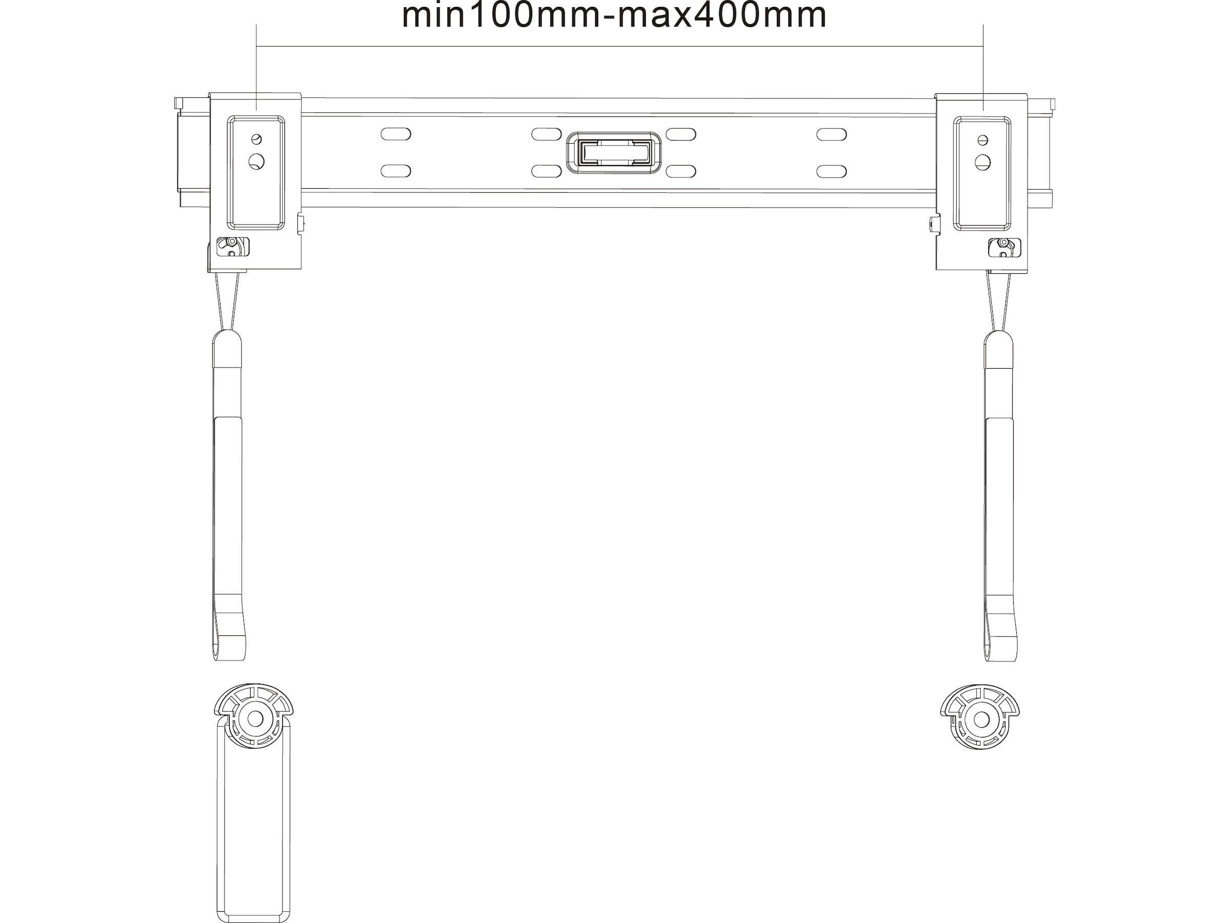Andersson FDW 2.1 vægophæng TV slim 32-55" TV-ophæng & stativ
