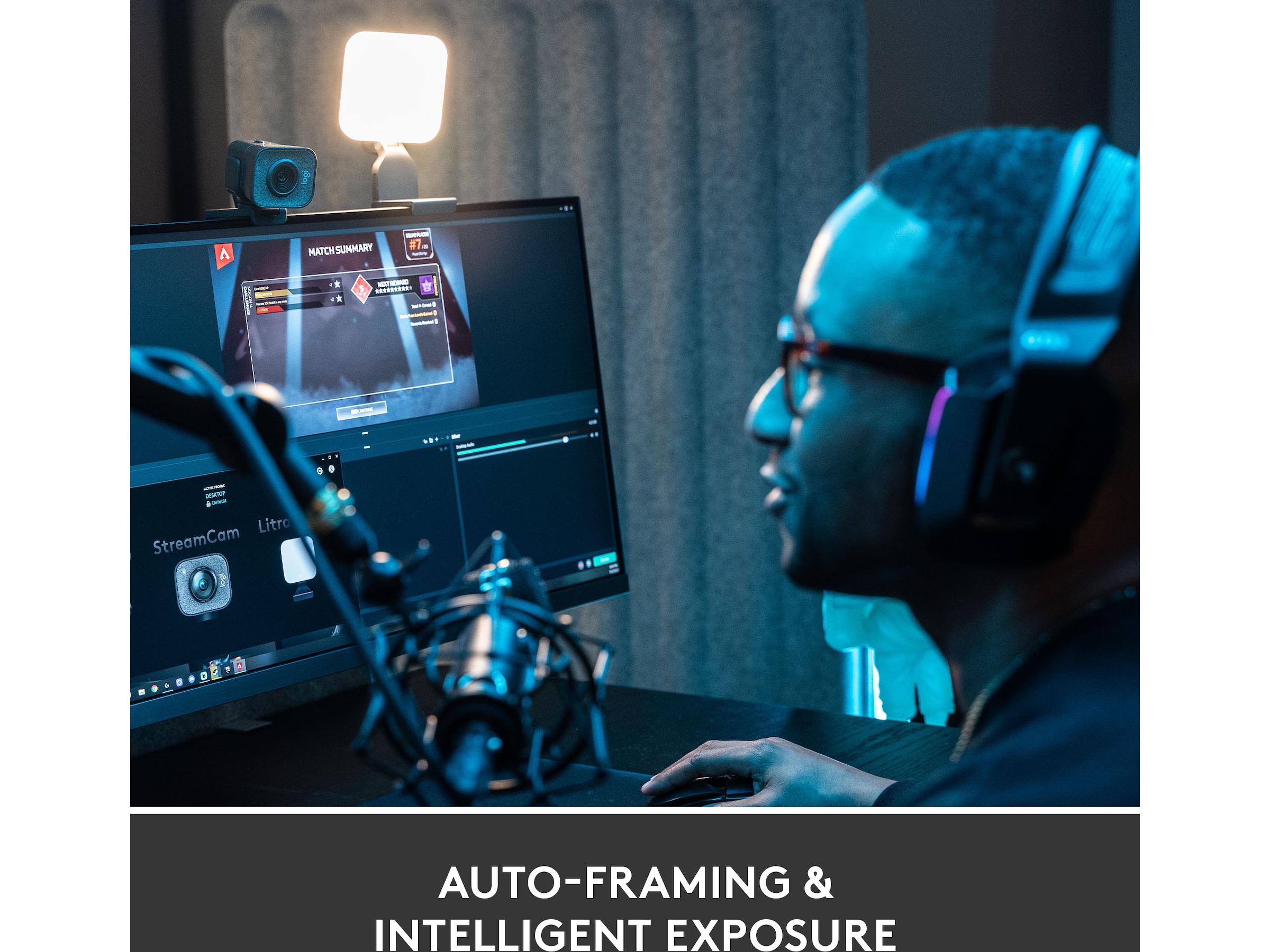 Logitech StreamCam Graphite Webkameraer