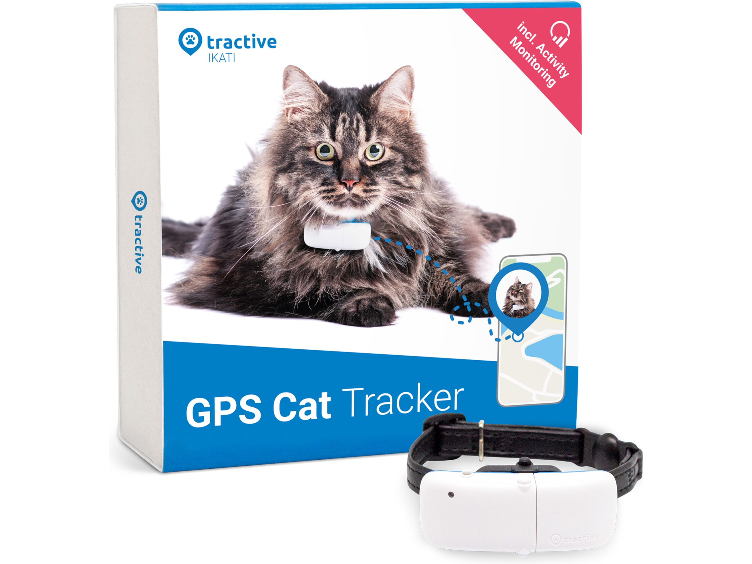 Tractive GPS For Kat GPS og sporing Komplett.dk