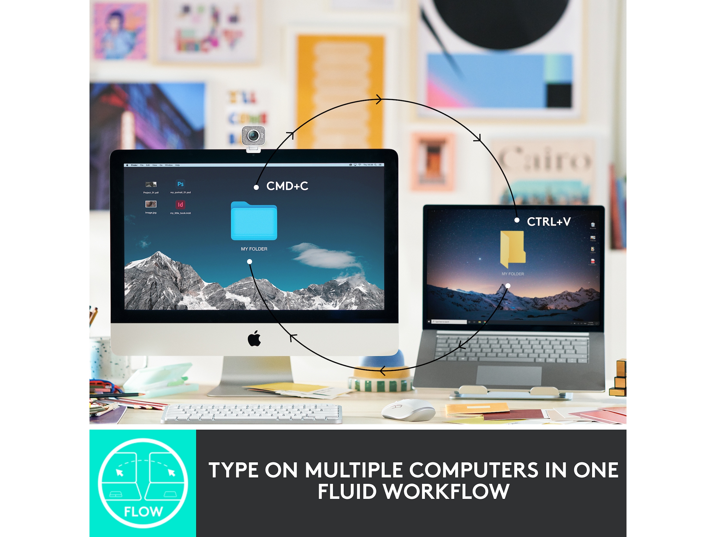 Logitech MX Keys Mini - ROSE Keyboards