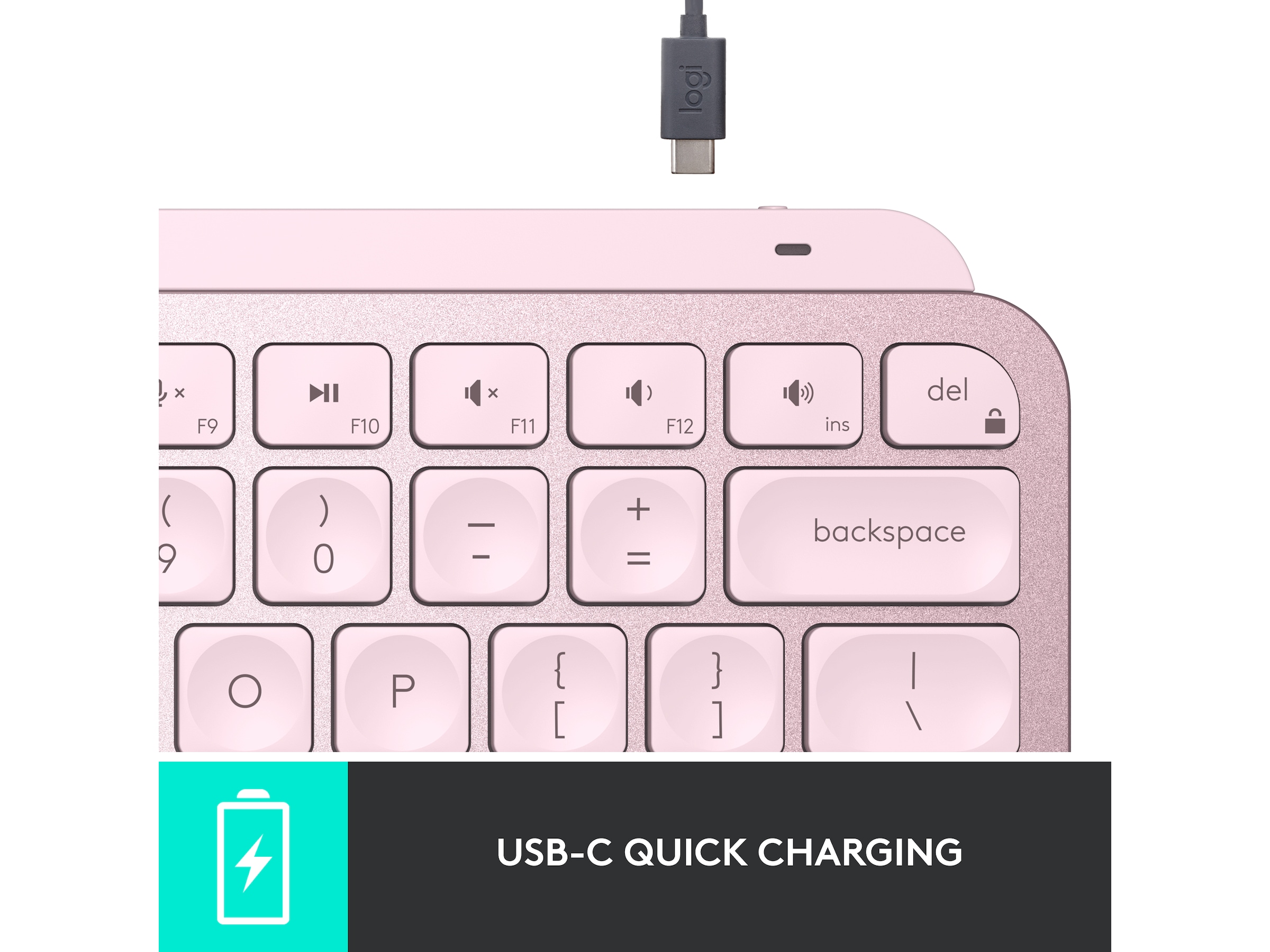 Logitech MX Keys Mini - ROSE Keyboards