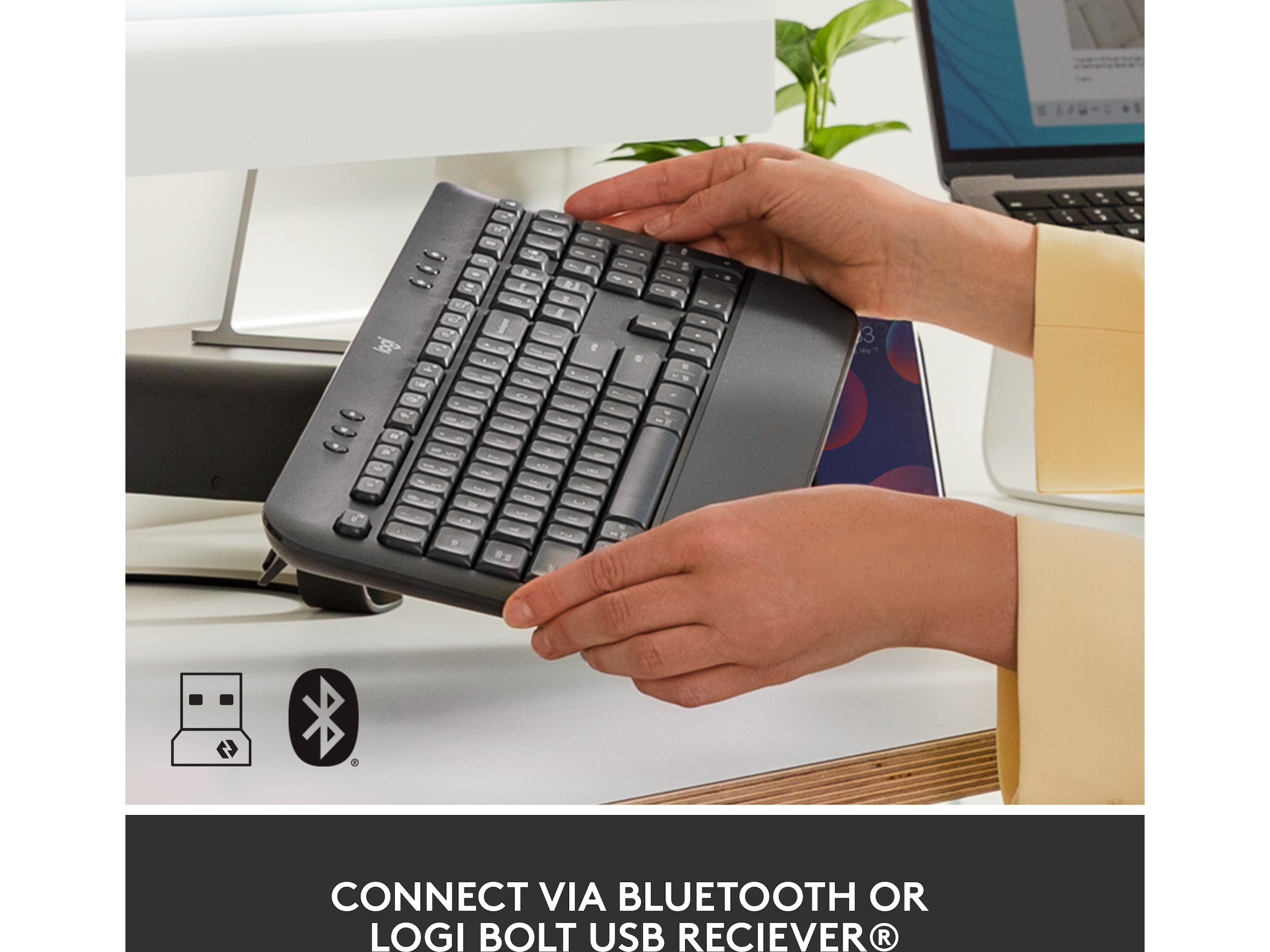 Logitech Signature K650 (sort) Keyboards