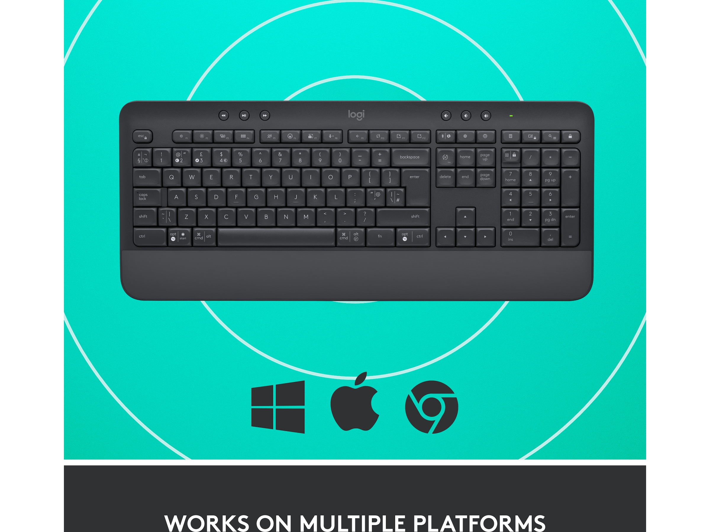 Logitech Signature K650 (sort) Keyboards