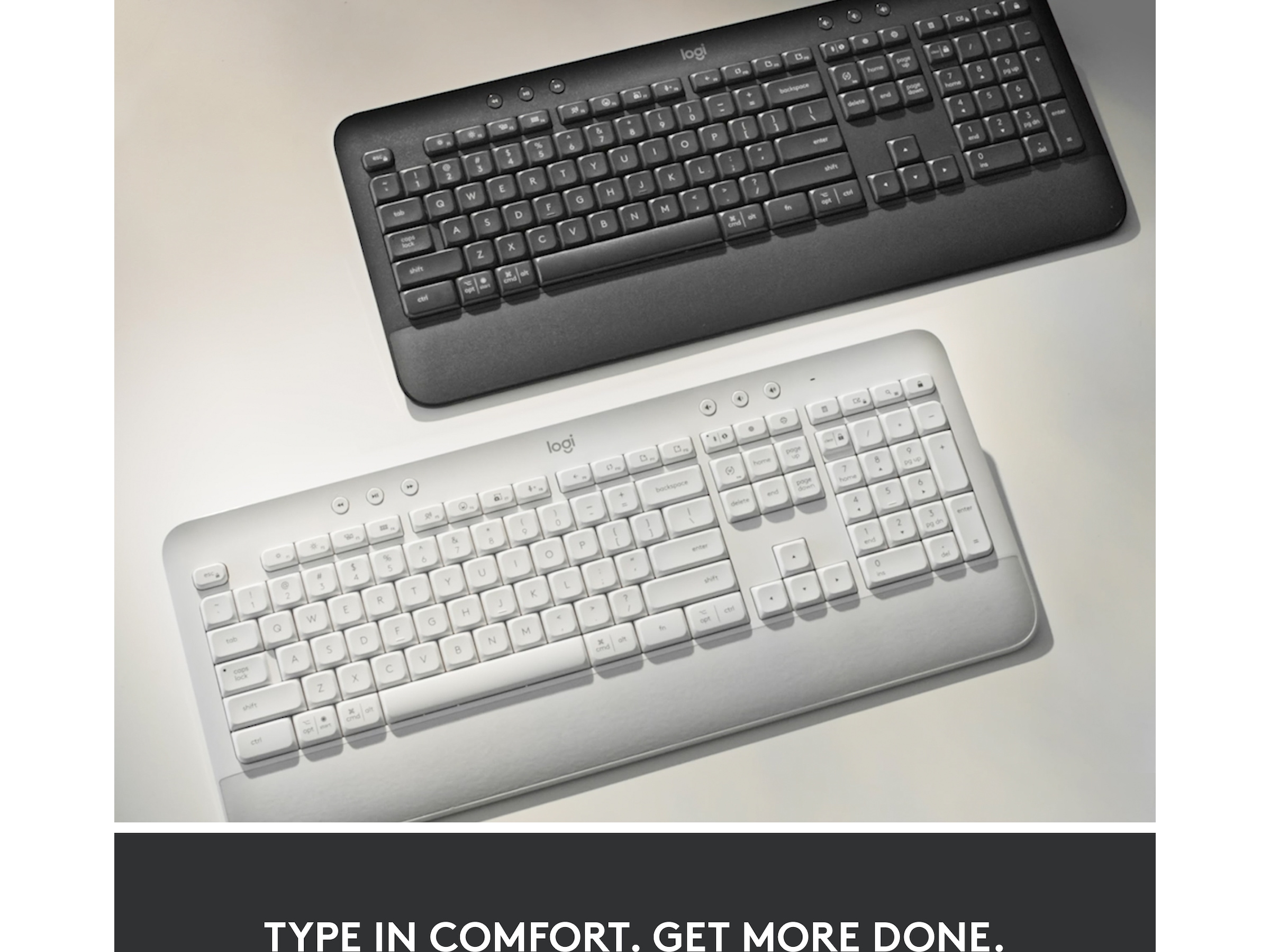 Logitech Signature K650 (sort) Keyboards