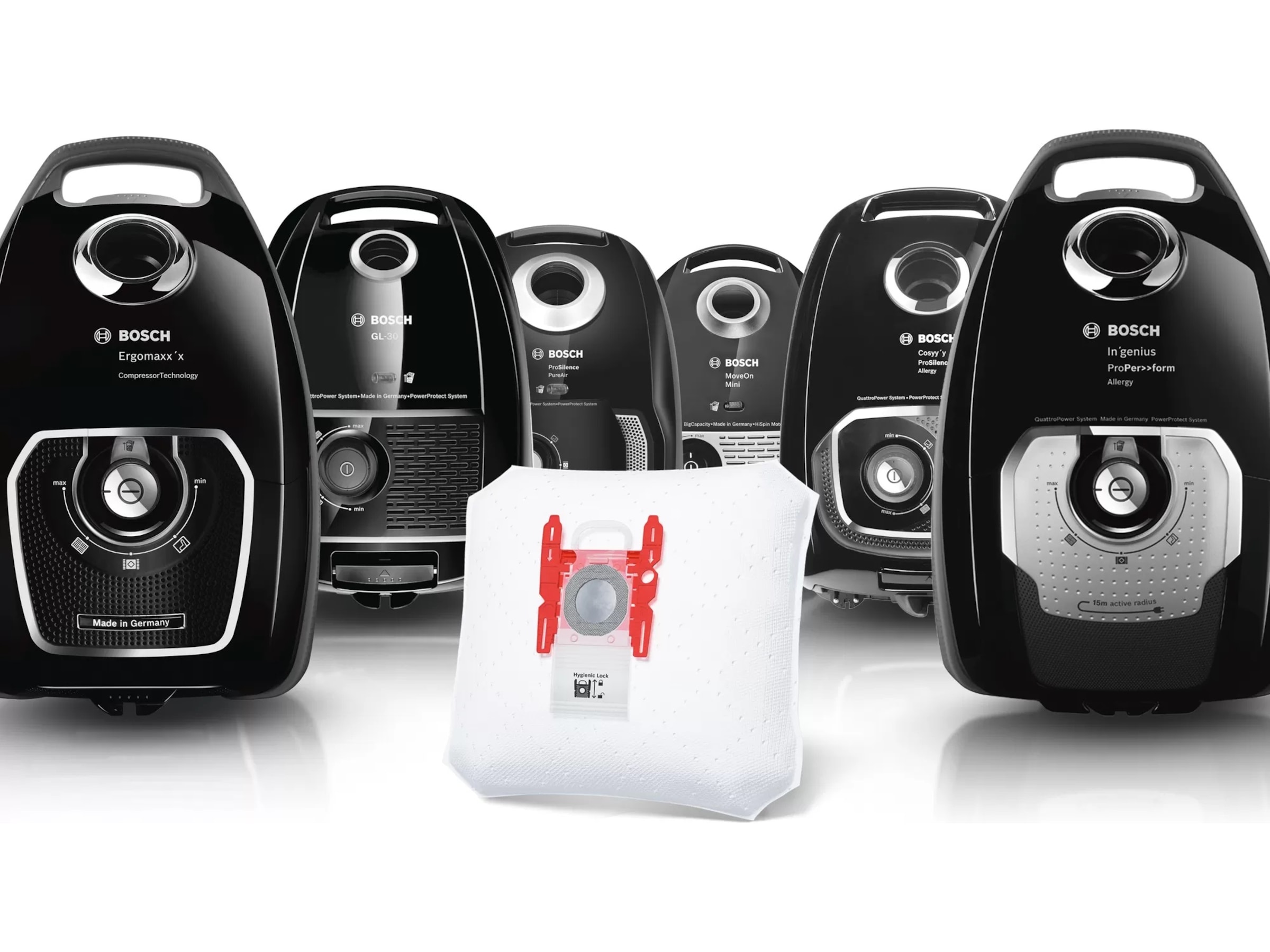 Bosch BBZ41FGALL Støvsuger støvpose, PowerProtect Type G ALL Tilbehør til støvsugere og rengøring