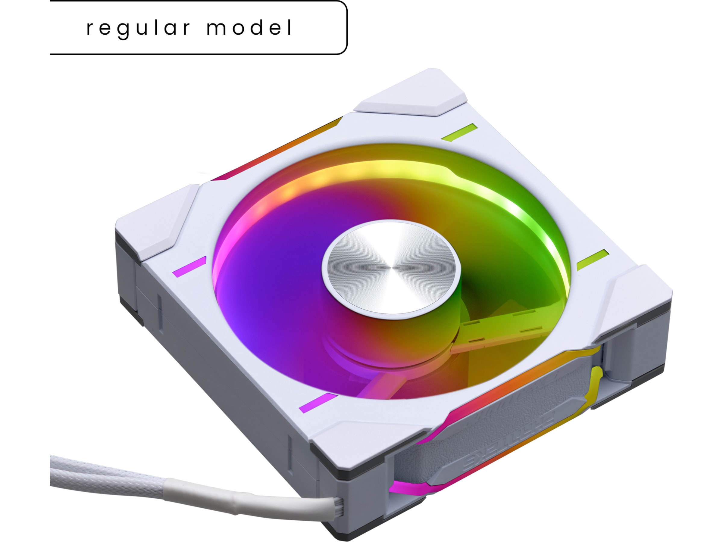 Phanteks D30 120mm PWM DRGB Ventilator (hvidt) Blæsere