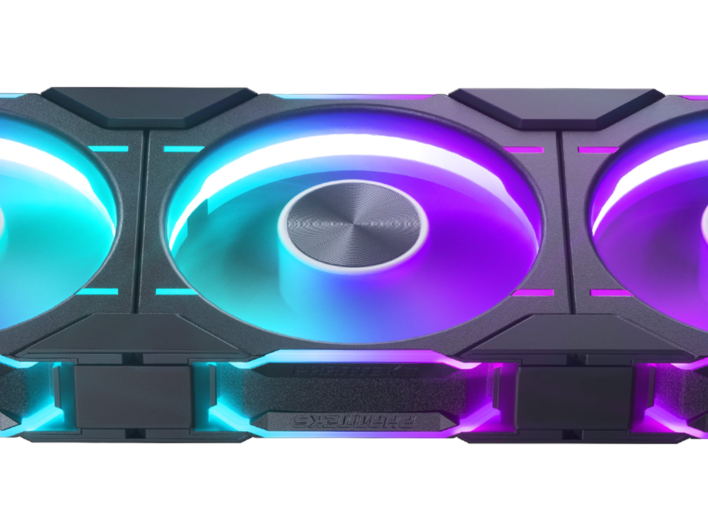 Phanteks D30 120mm DRGB Ventilator 3pack (sort) Blæsere