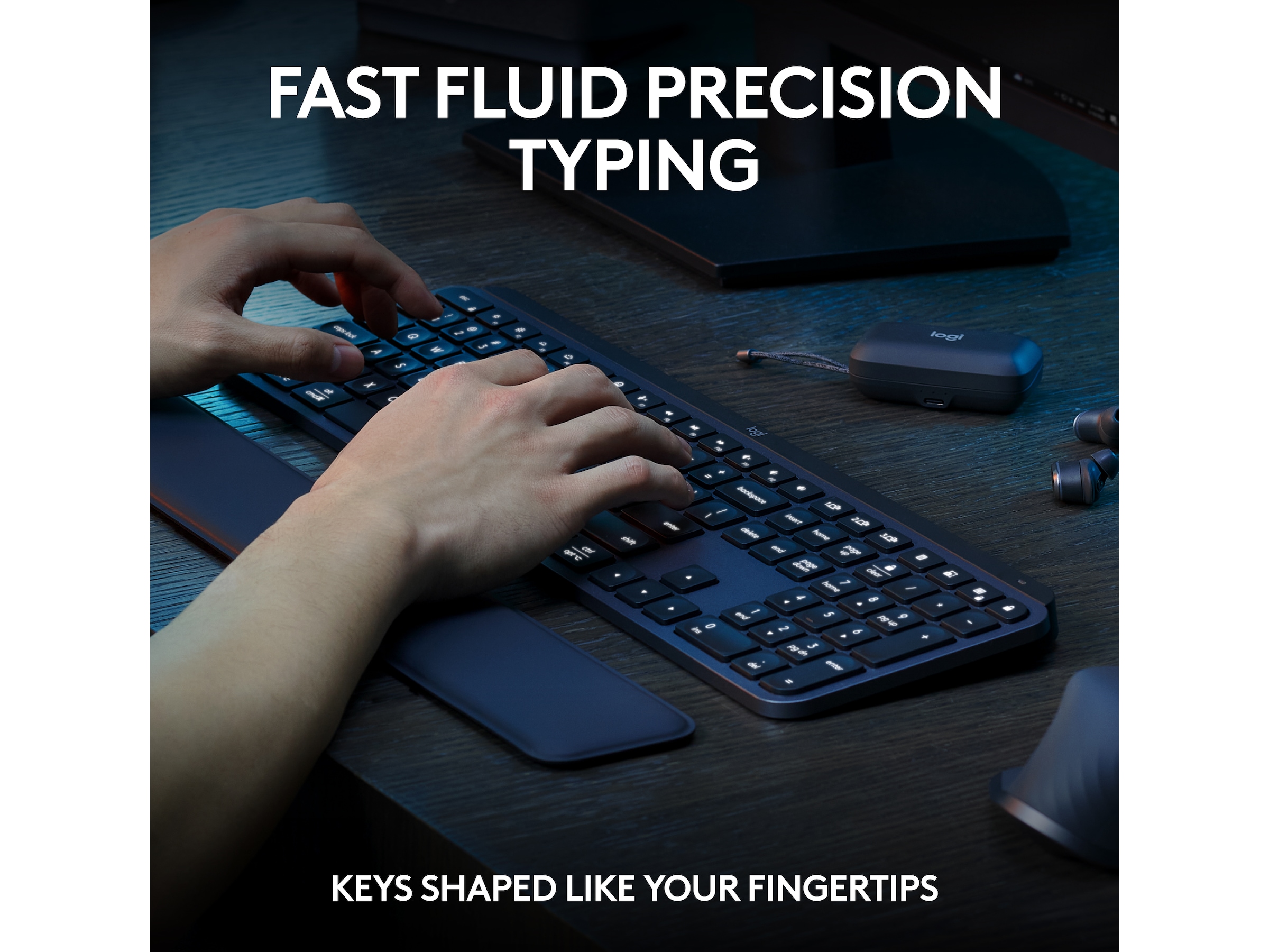 Logitech MX Keys S bundle (graphite) Keyboards