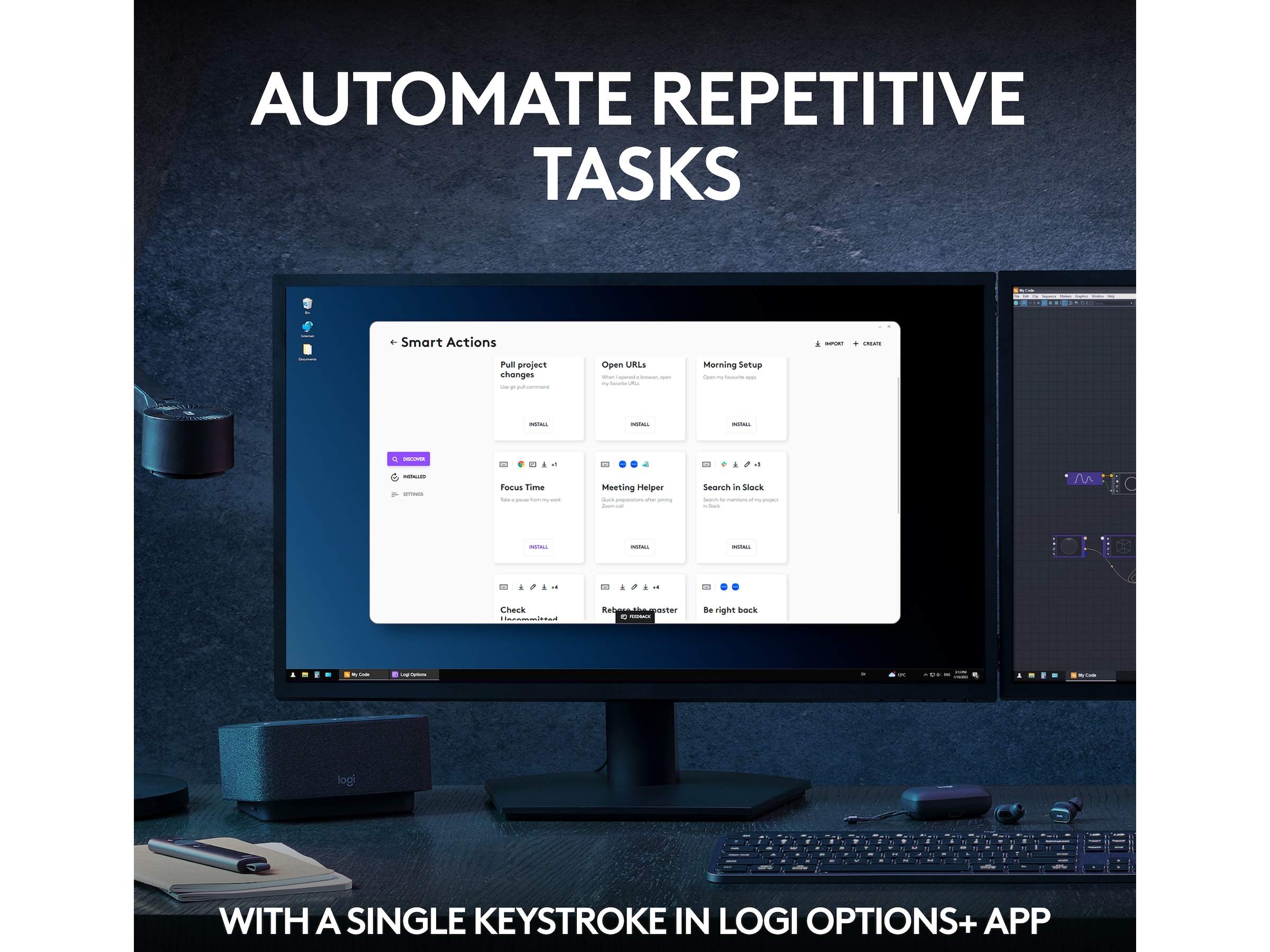 Logitech MX Keys S bundle (graphite) Keyboards