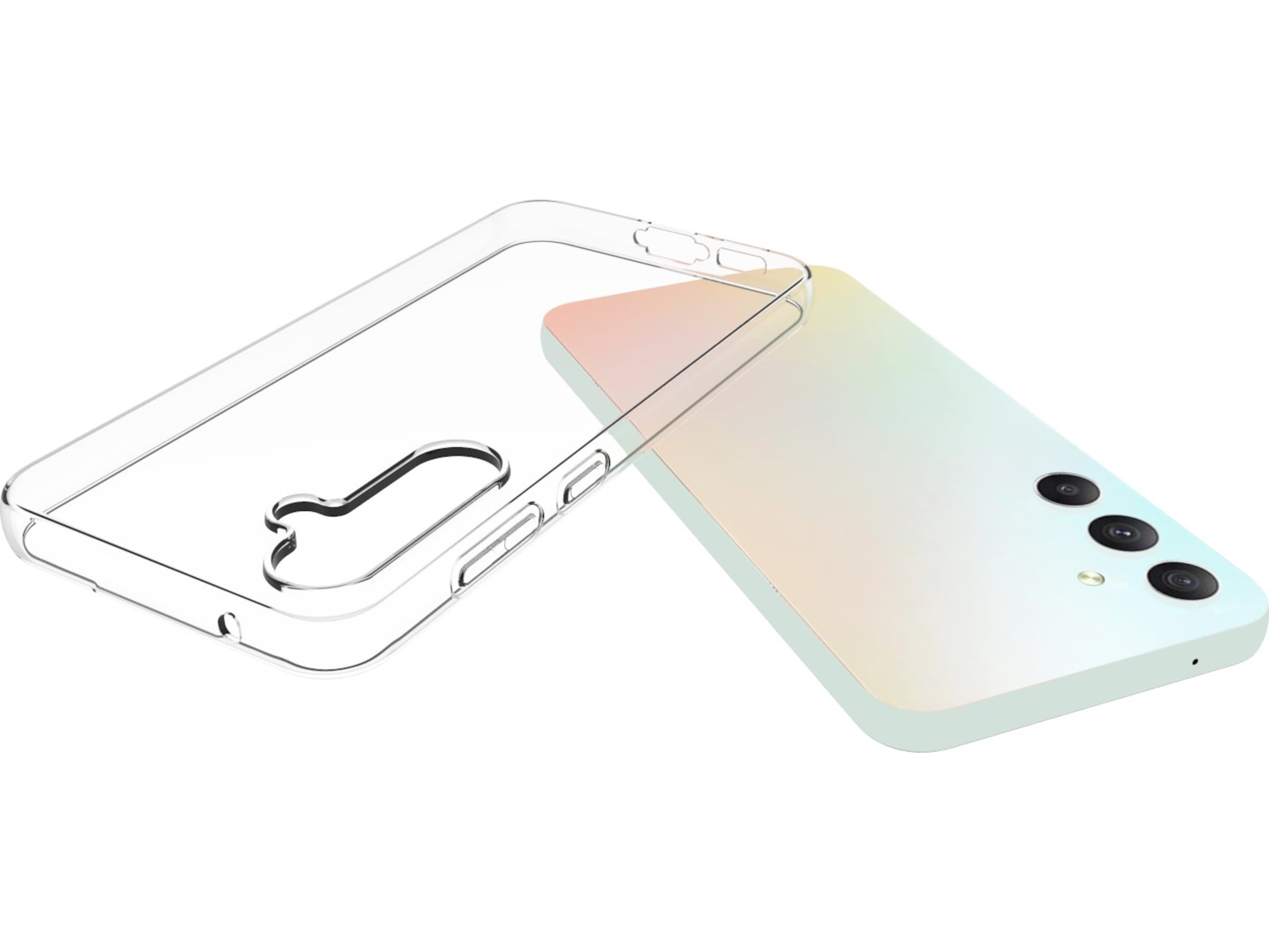 iiglo Galaxy S23 FE Silikone cover (gennemsigtig) Mobilcover