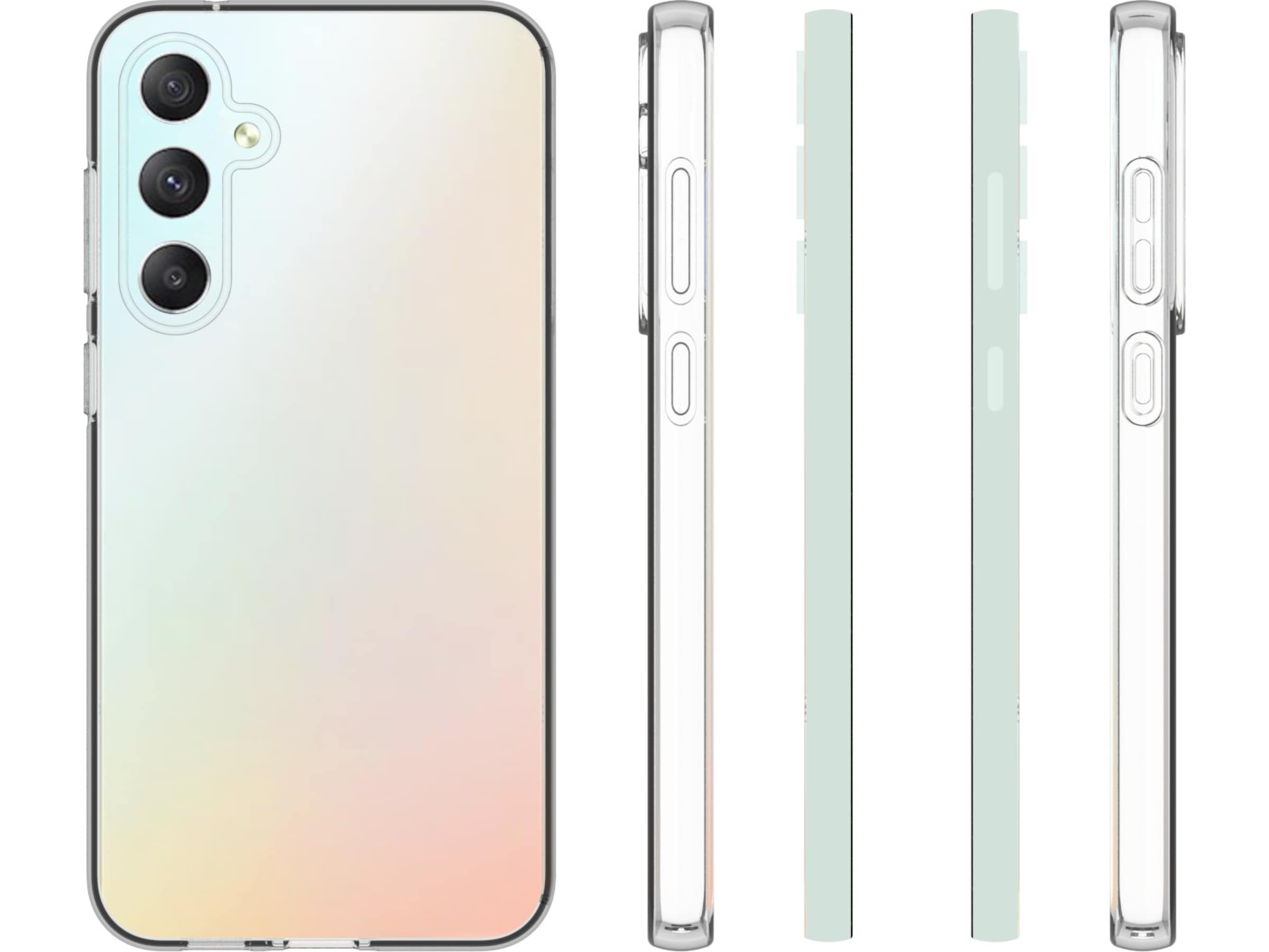 iiglo Galaxy S23 FE Silikone cover (gennemsigtig) Mobilcover