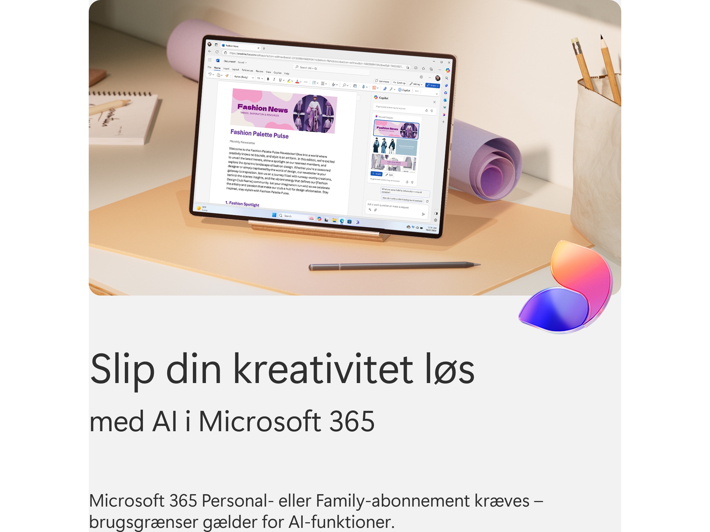 Microsoft 365 Personal 1 år Kontorprogrammer