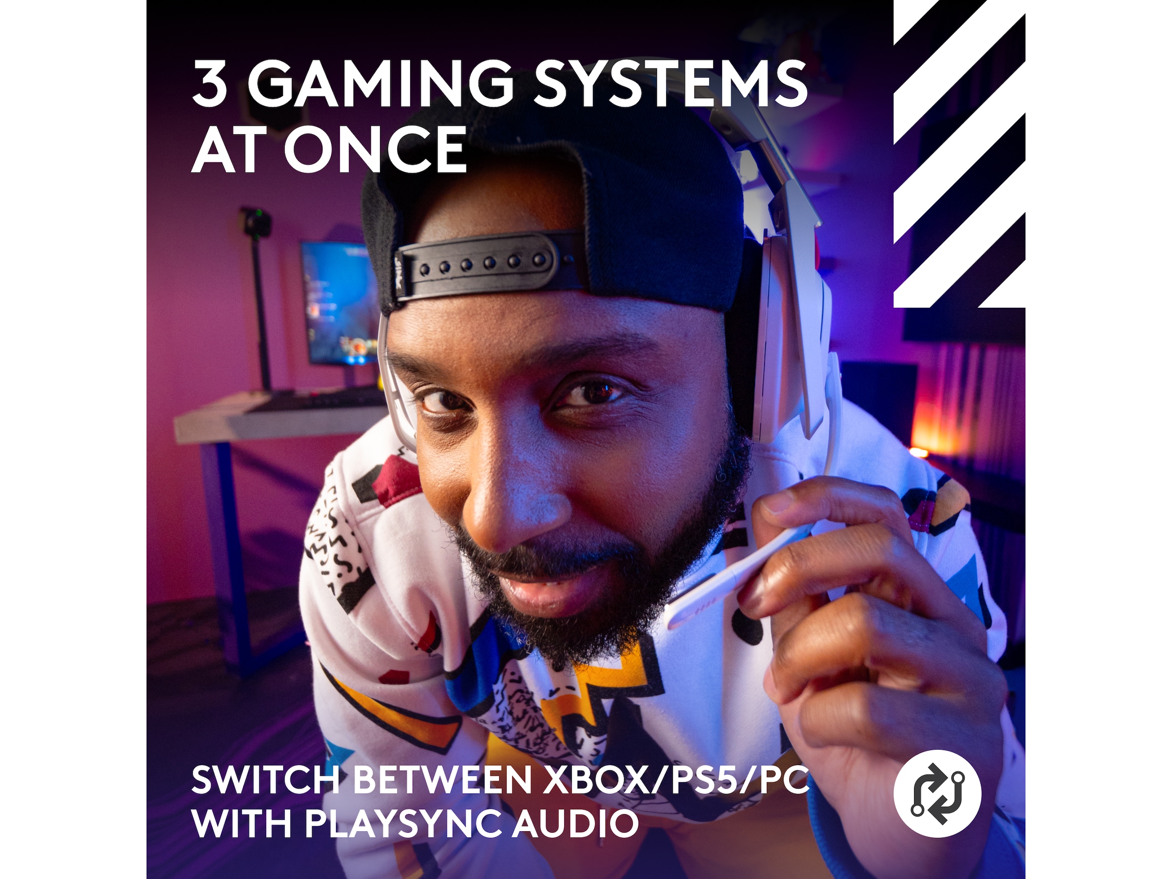 Logitech Astro A50 Lightspeed Trådløst Gamingheadset (hvid) Gamingheadset