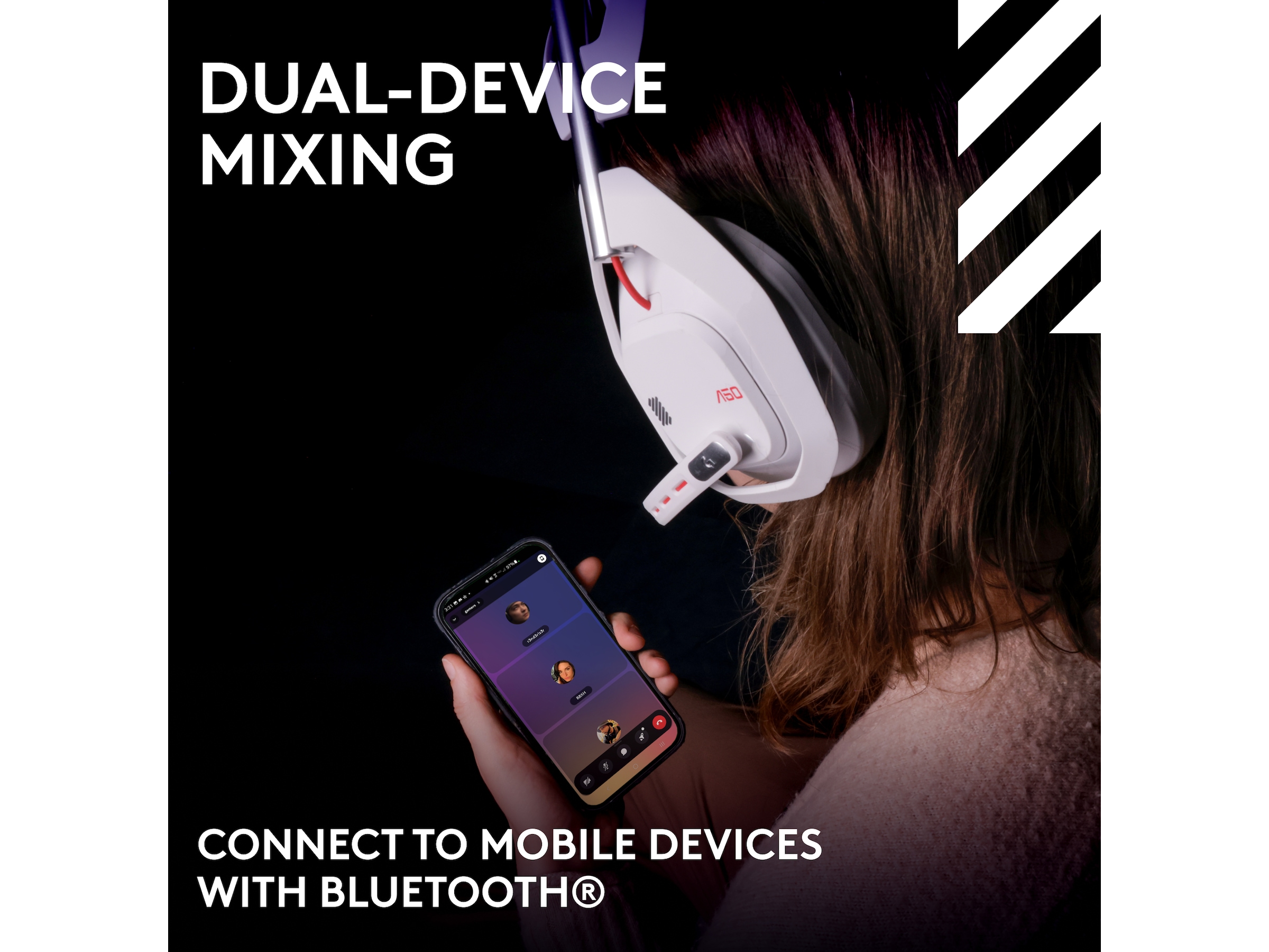 Logitech Astro A50 Lightspeed Trådløst Gamingheadset (hvid) Gamingheadset