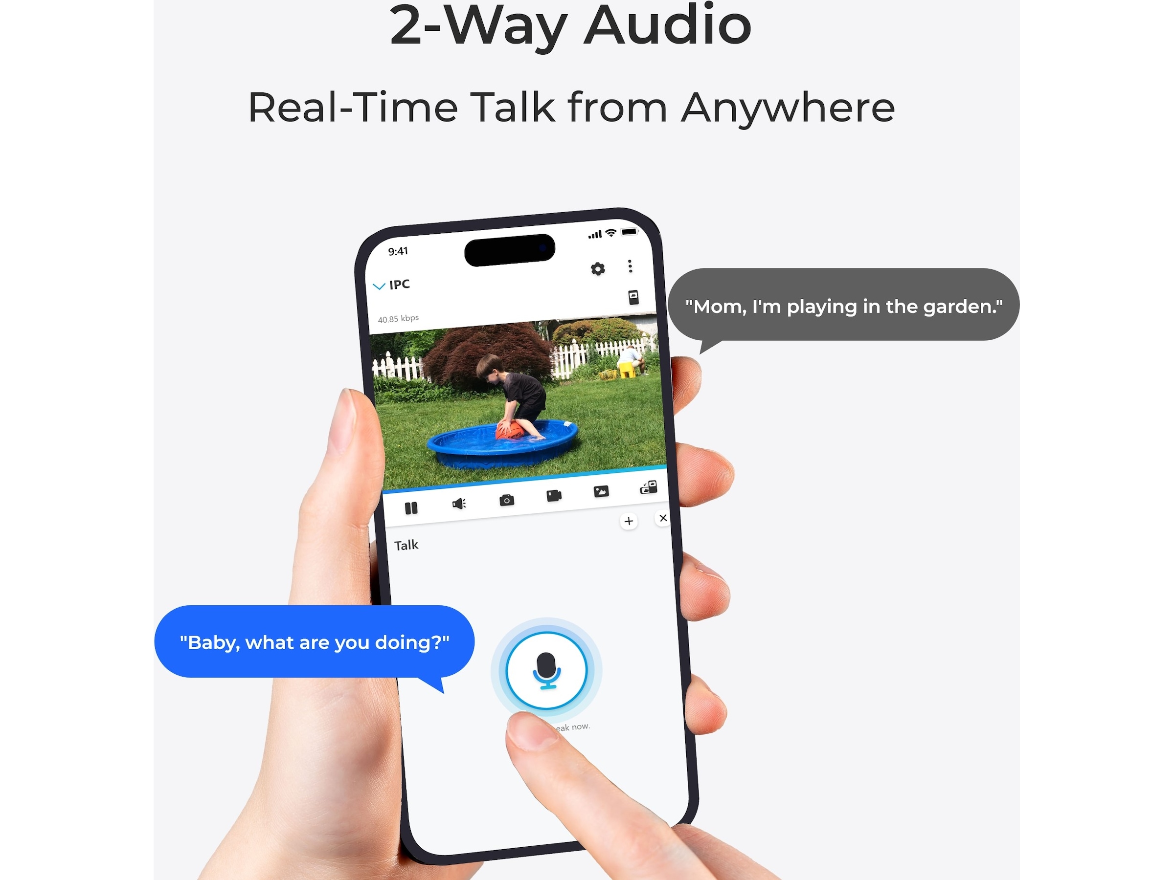 Reolink Argus 3 Pro Smart 2K wireless udendørs overvågningskamera Overvågningskameraer