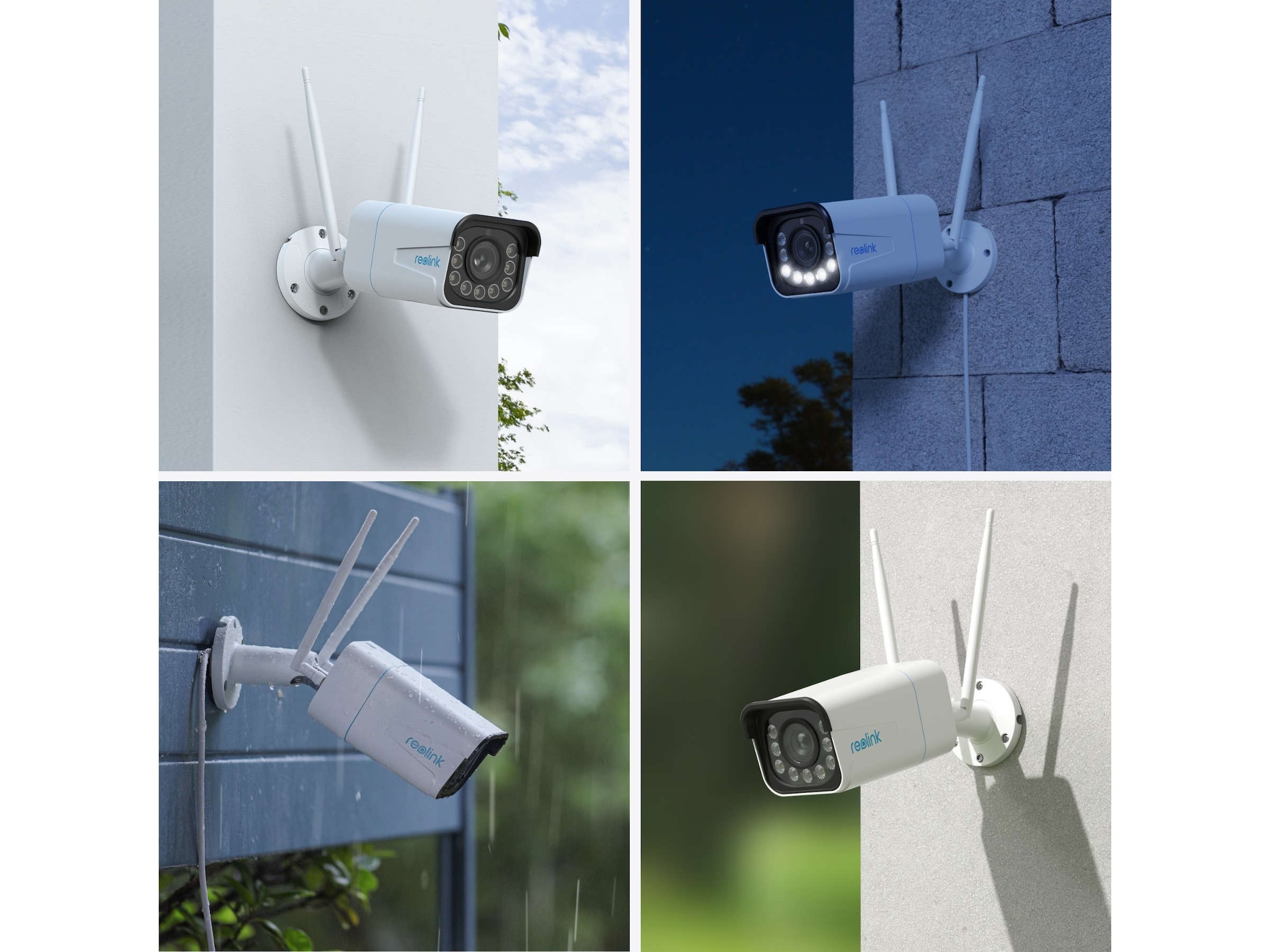 Reolink W430 Smart 4K udendørs sikkerhedskamera Overvågningskameraer