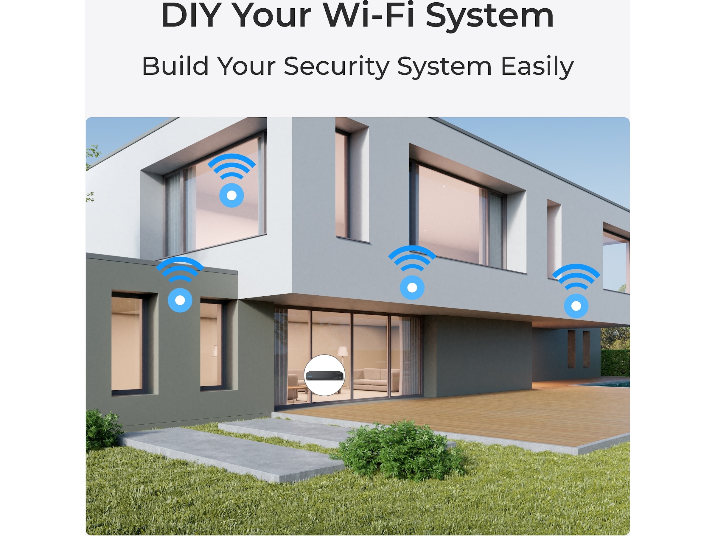 Reolink W320 WiFi udendørs overvågningskamera Overvågningskameraer