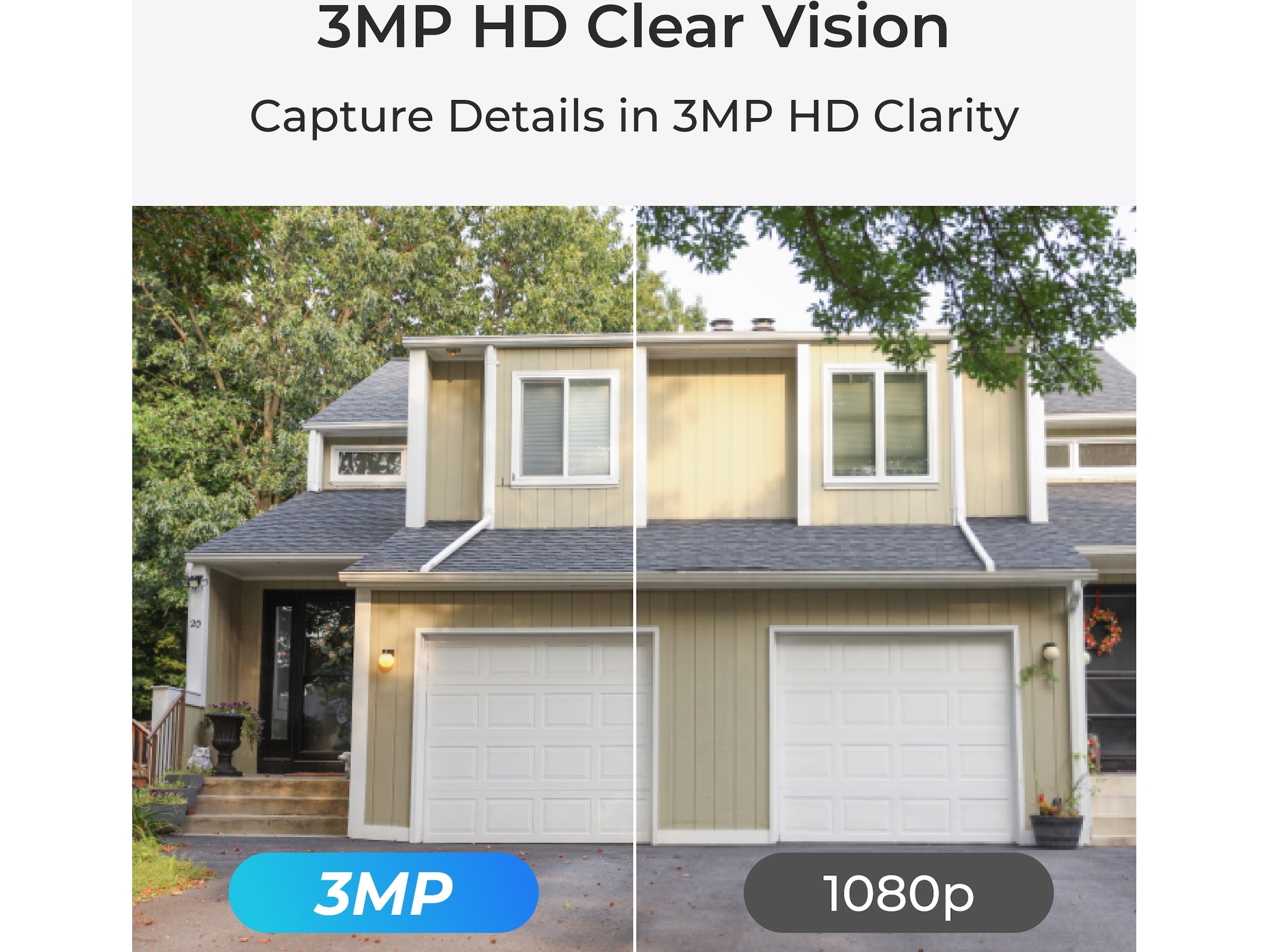 Reolink Argus Eco trådløst udendørs sikkerhedskamera Overvågningskameraer