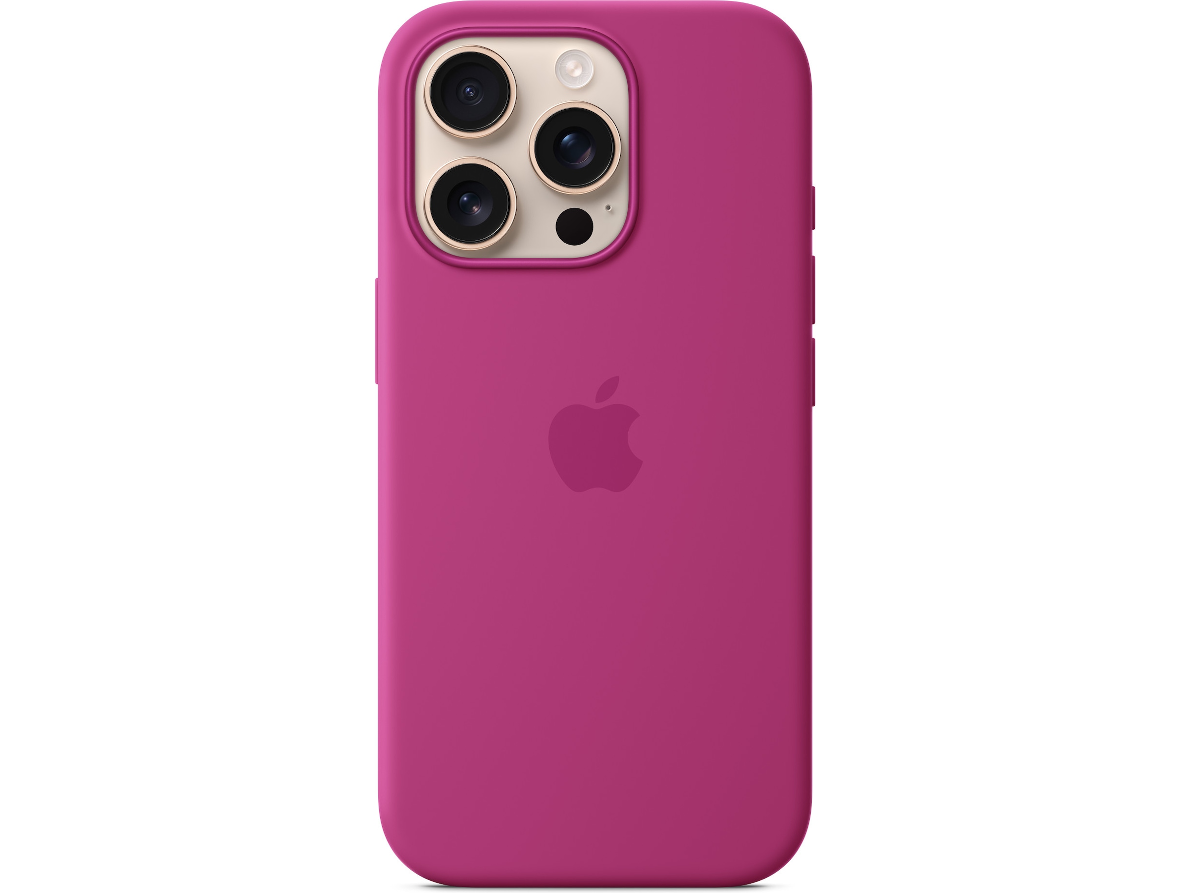 Apple iPhone 16 Pro Silikonecover (fuchsia) Mobilcover