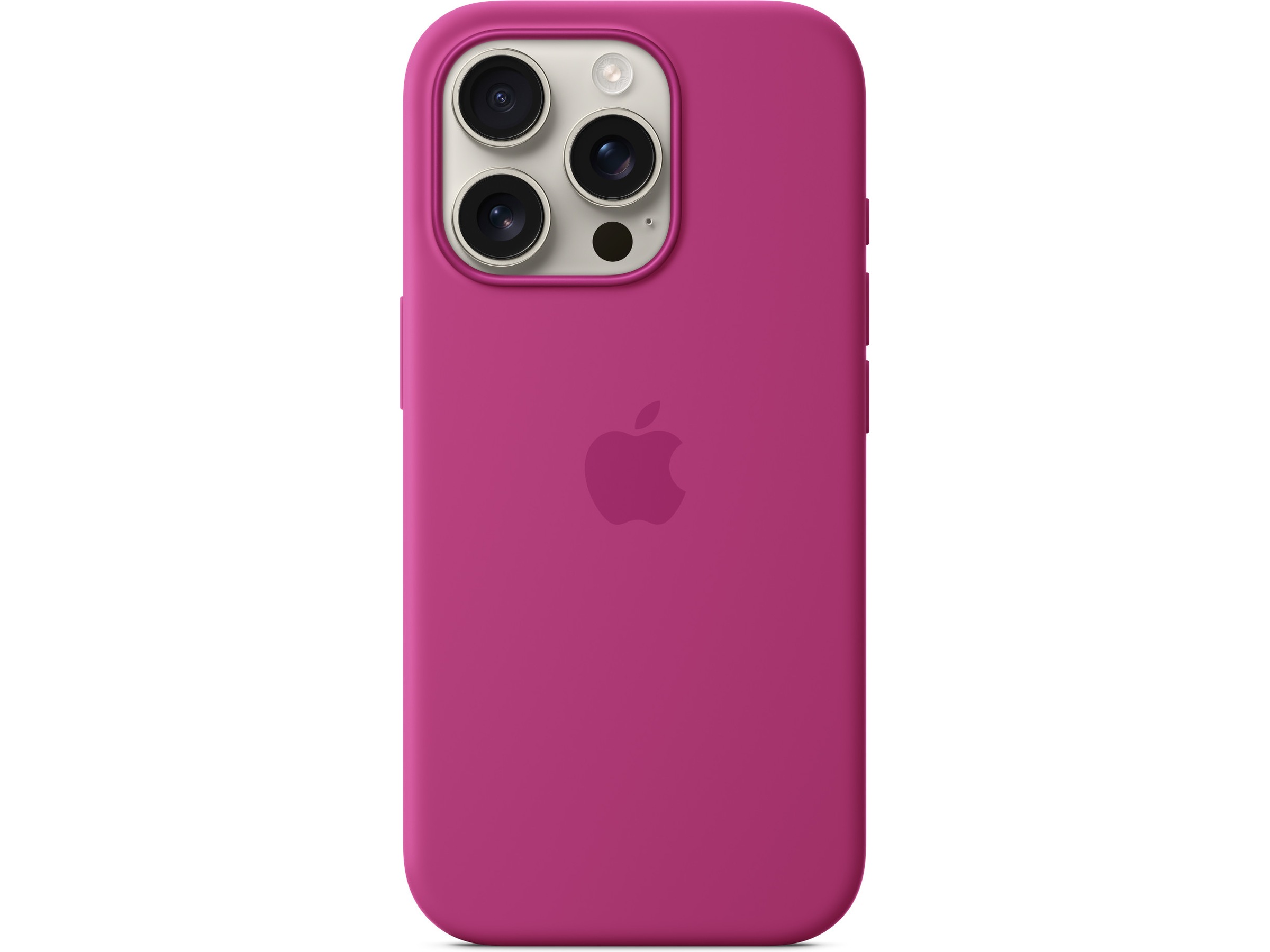 Apple iPhone 16 Pro Silikonecover (fuchsia) Mobilcover