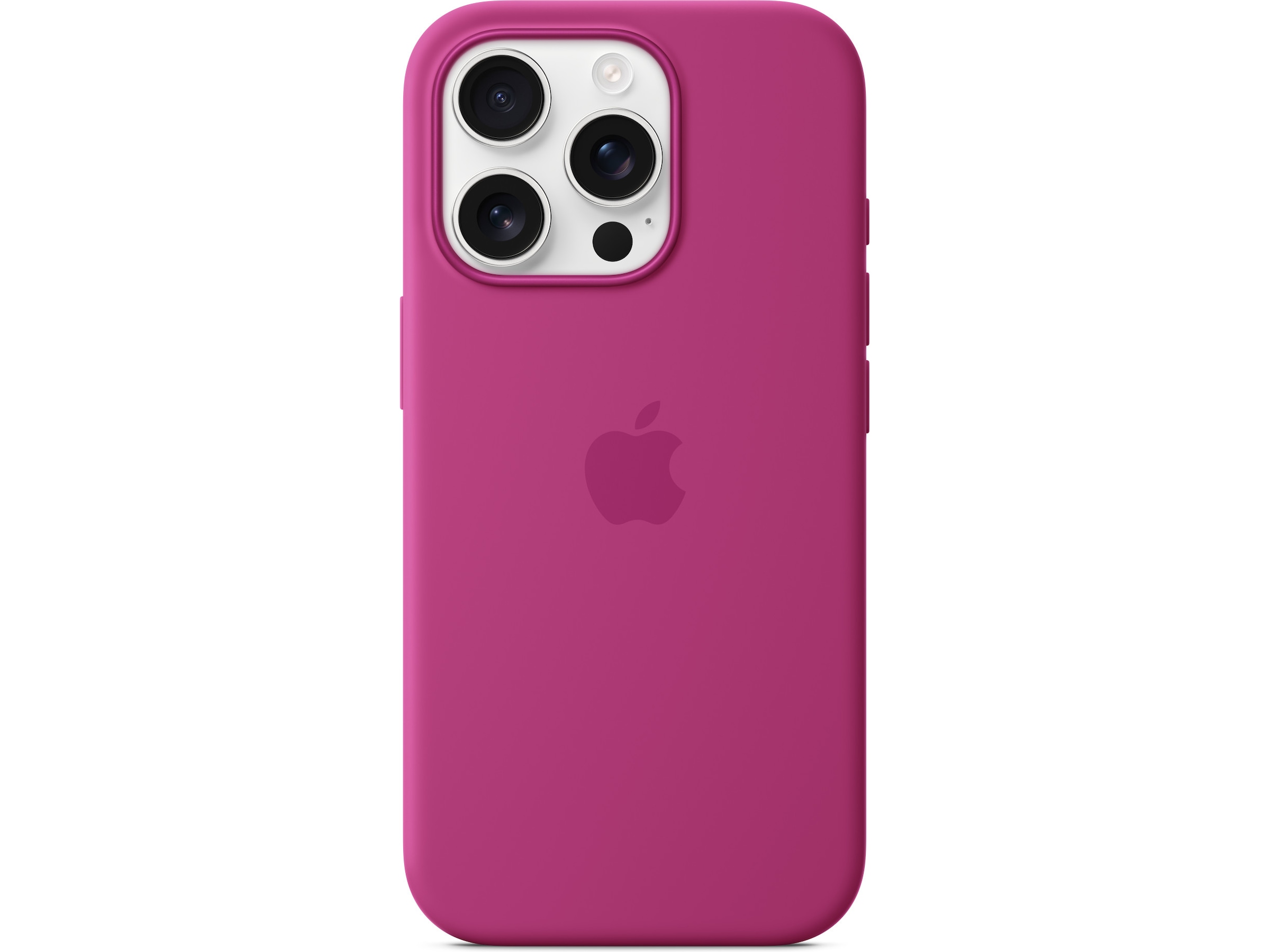 Apple iPhone 16 Pro Silikonecover (fuchsia) Mobilcover