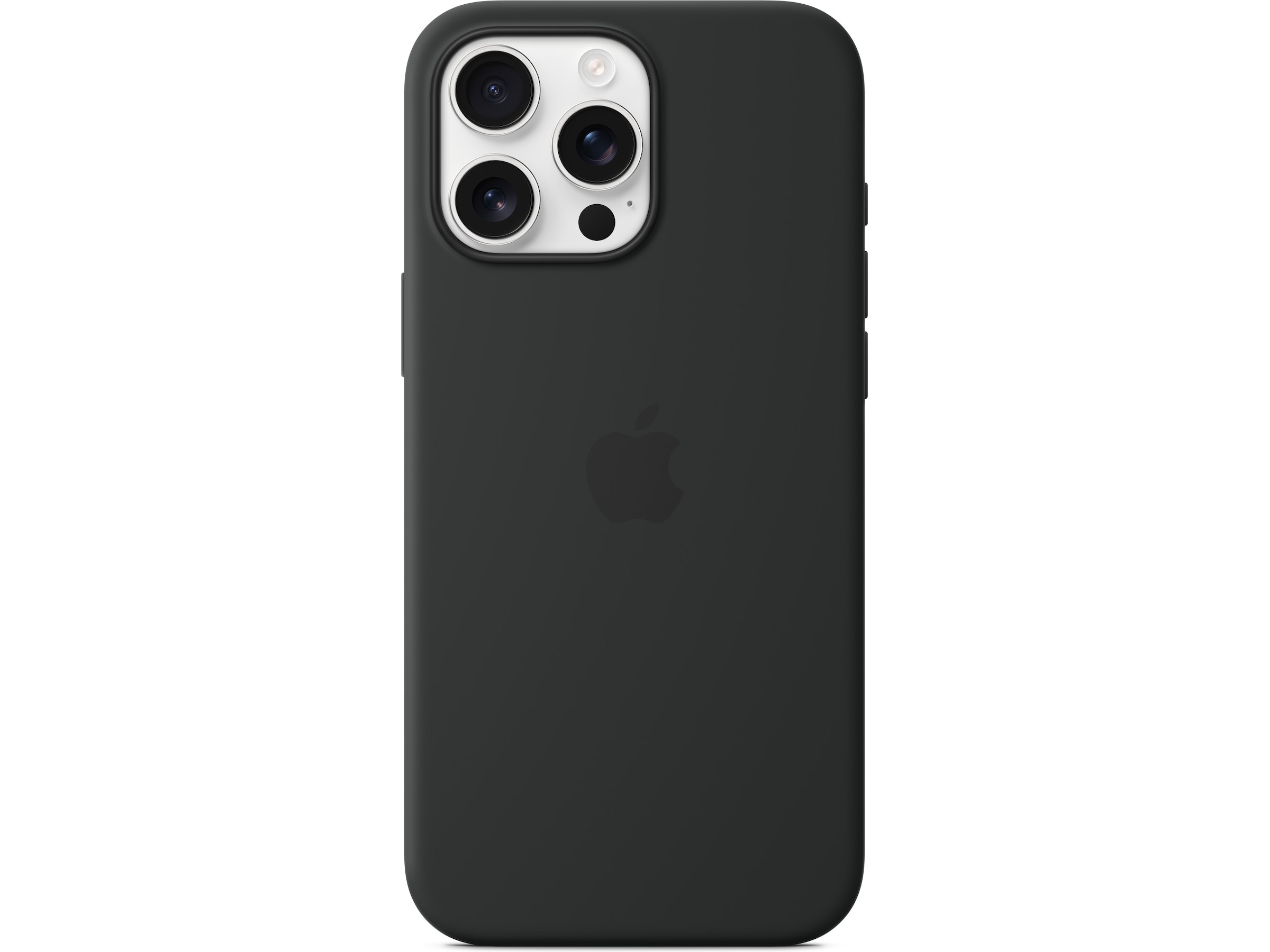 Apple iPhone 16 Pro Max Silikoncover sort) Mobilcover