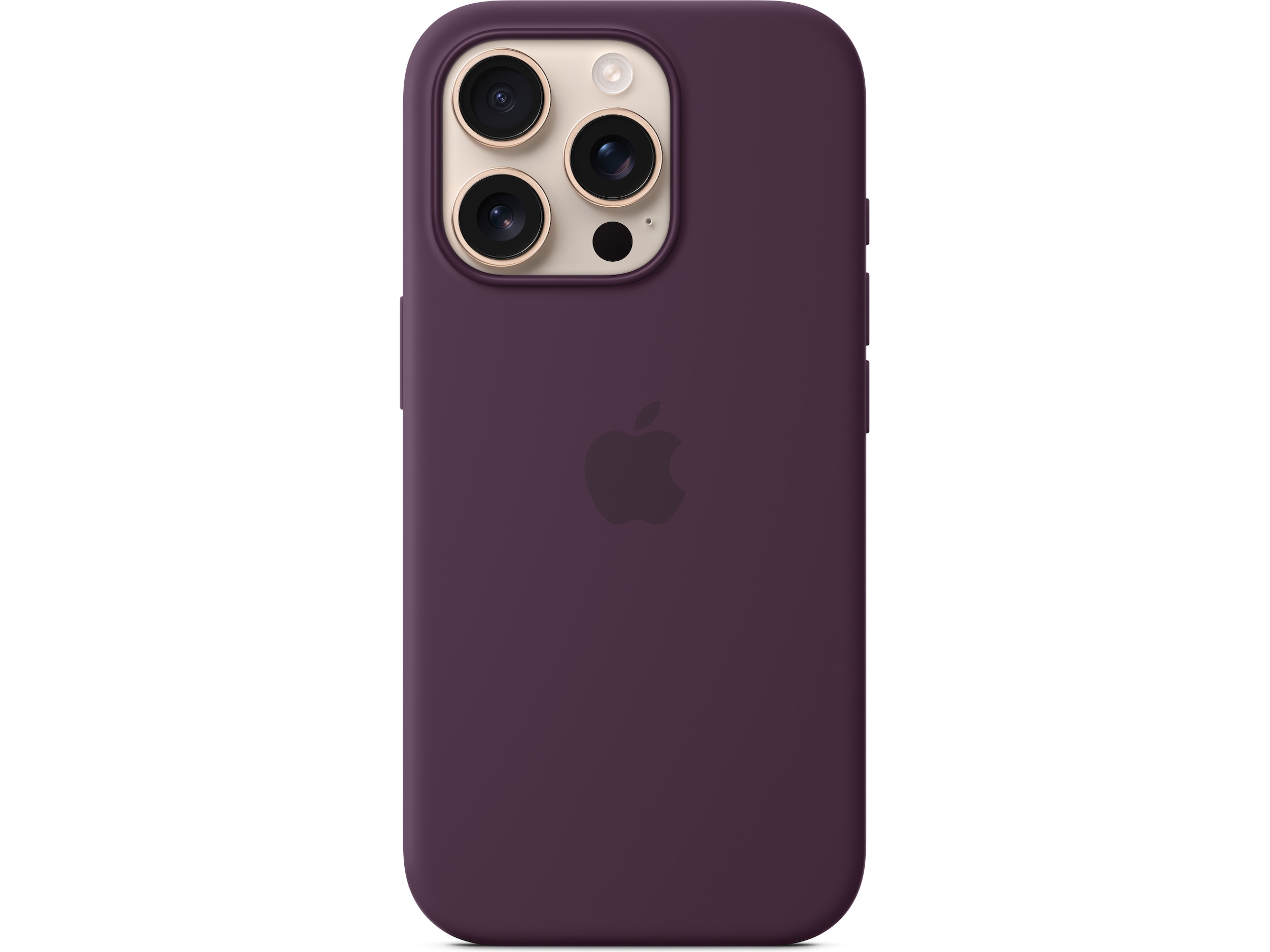 Apple iPhone 16 Pro Silikonecover (blomme) Mobilcover