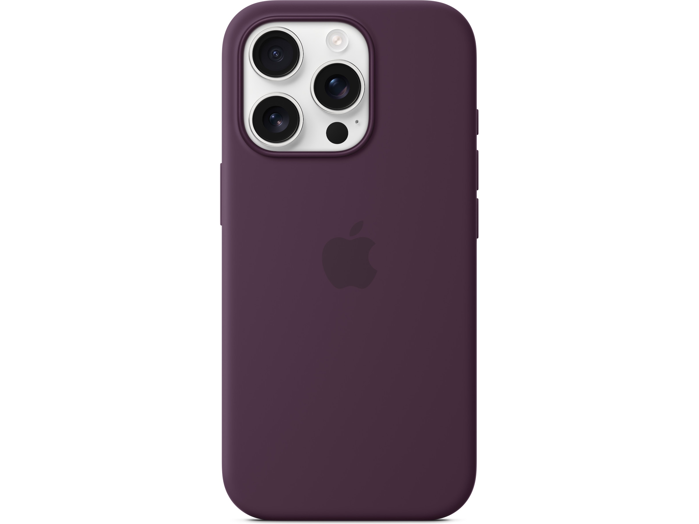 Apple iPhone 16 Pro Silikonecover (blomme) Mobilcover