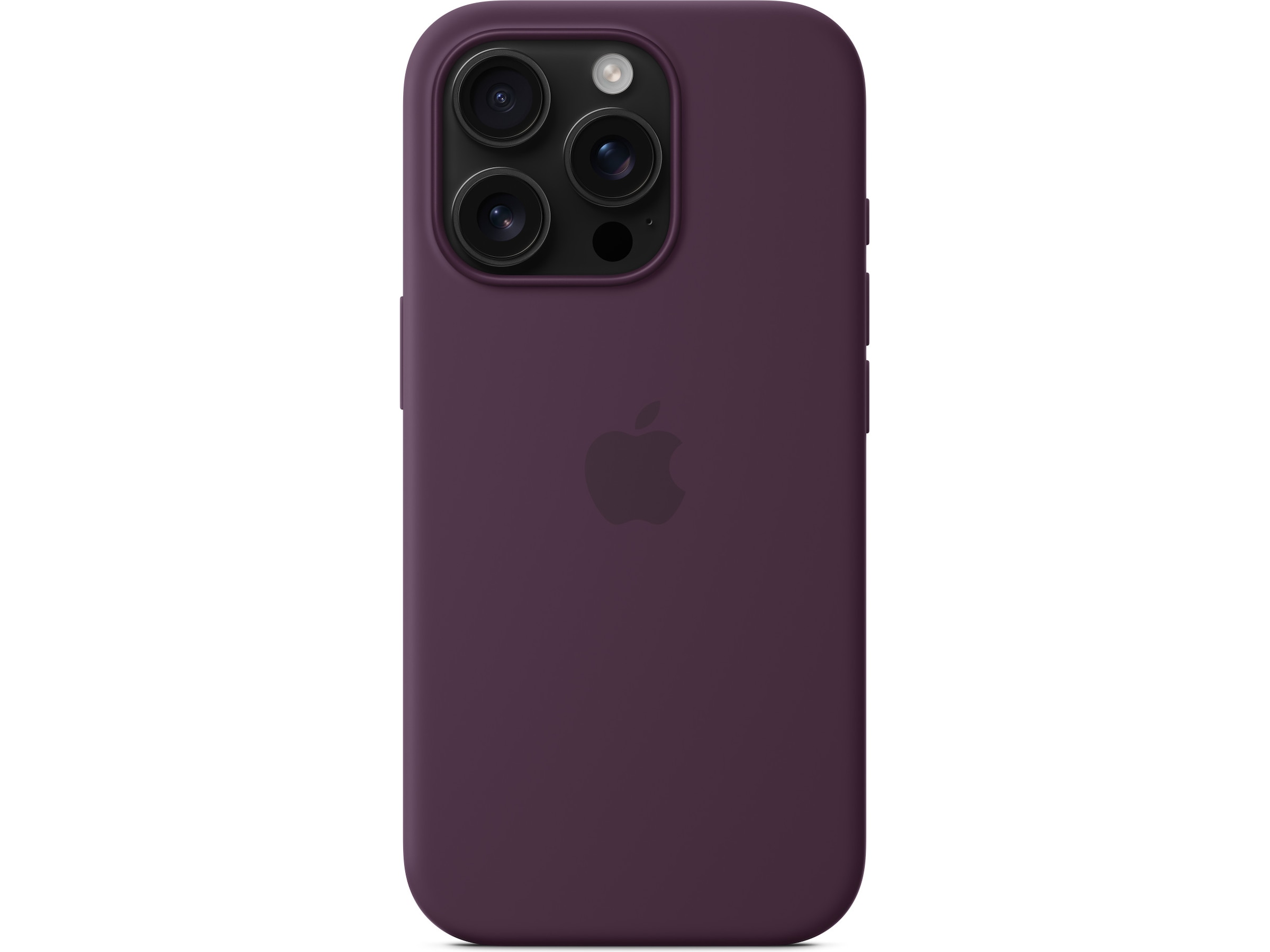 Apple iPhone 16 Pro Silikonecover (blomme) Mobilcover