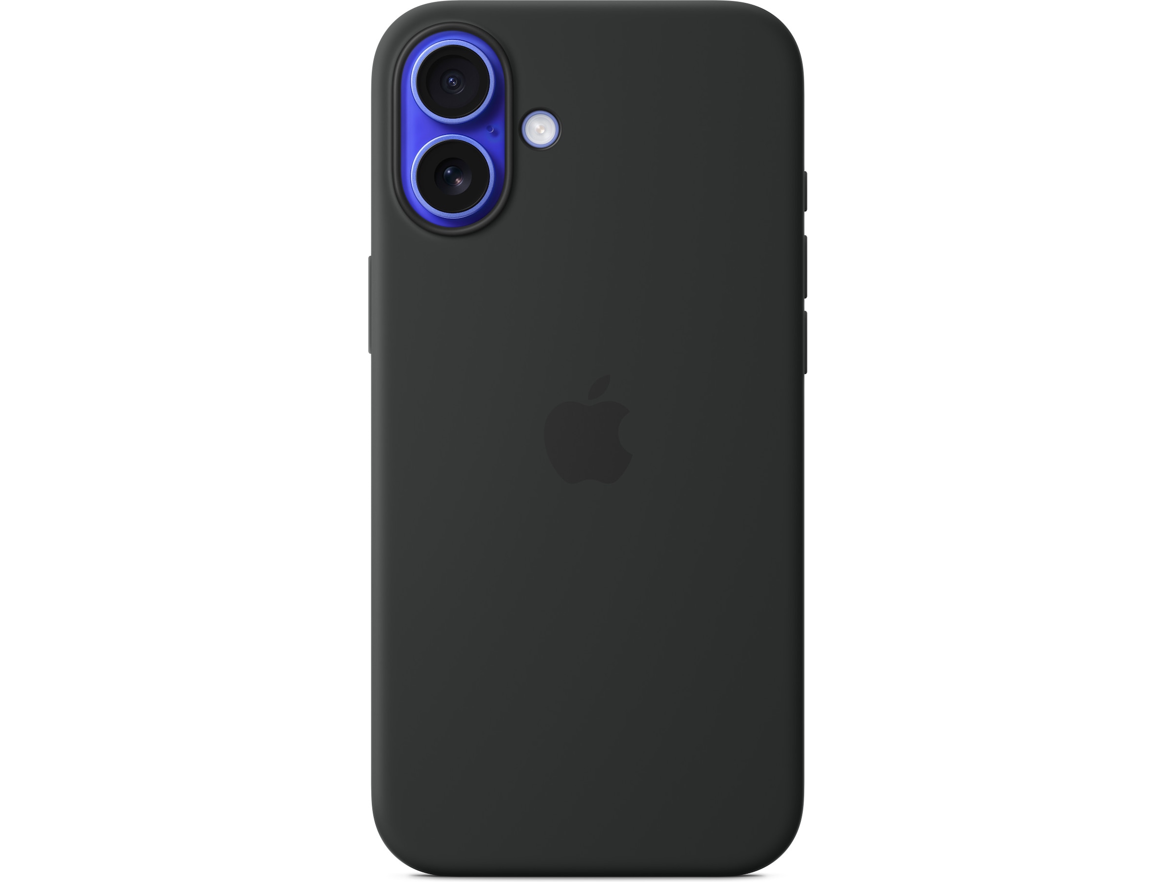 Apple iPhone 16 Plus Silikoncover (sort) Mobilcover